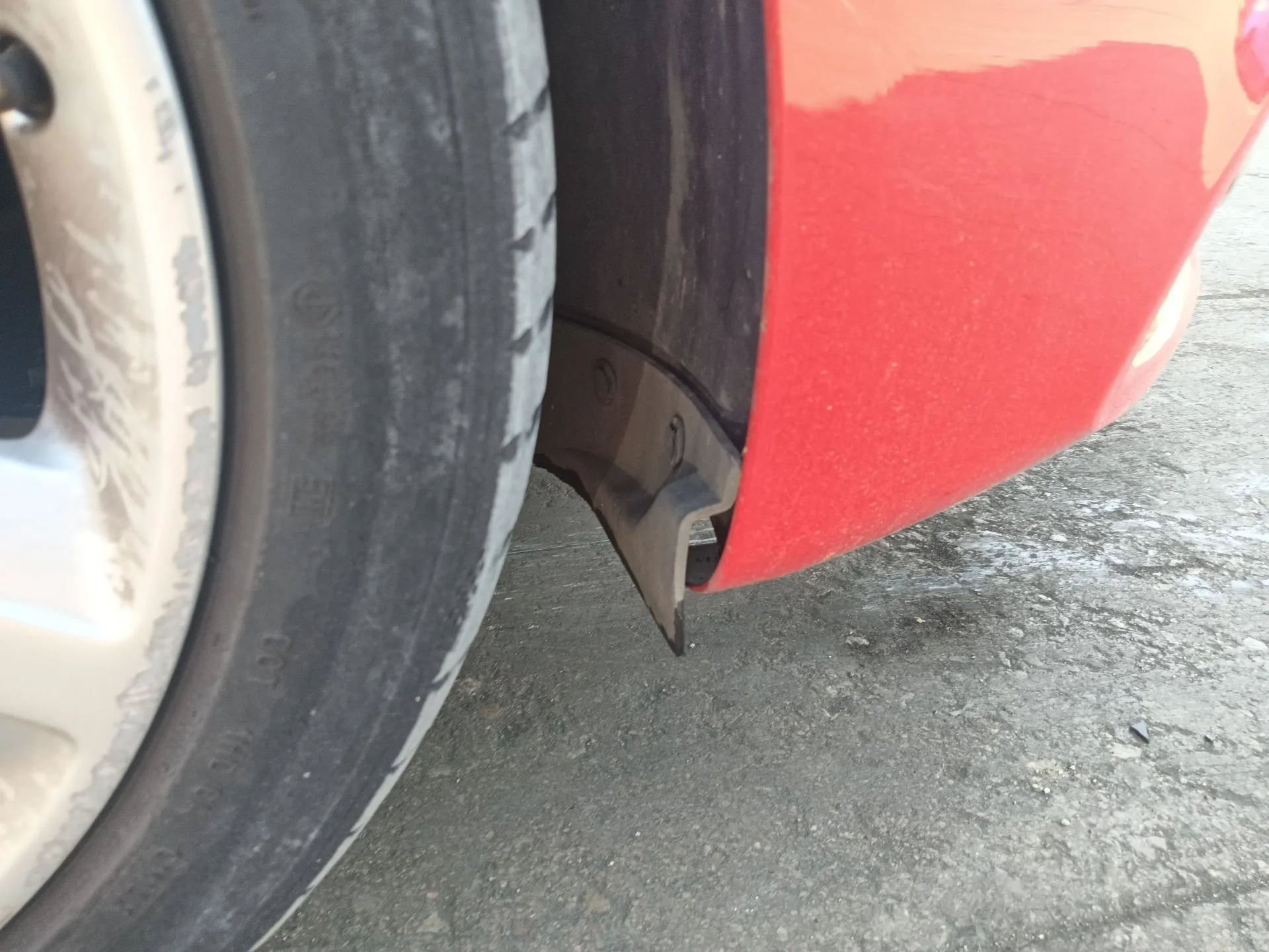 Plastico Paso Rueda Delantero Derecho para Audi A3 Sportback (8Pa)