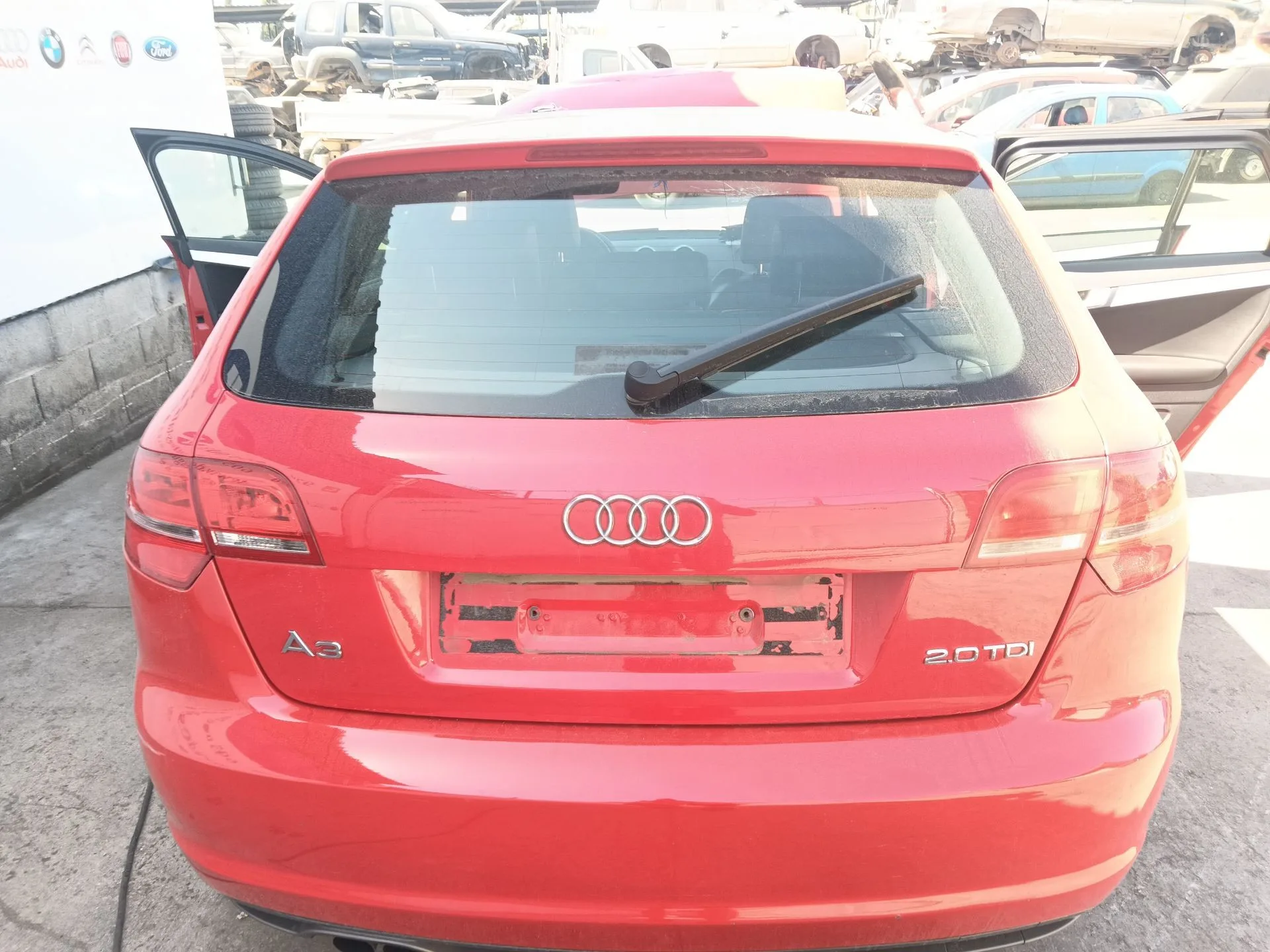 Porton Trasero para Audi A3 Sportback (8Pa)