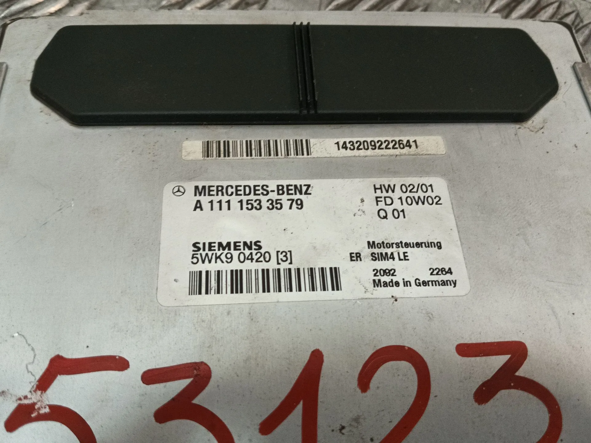 Centralita Motor Uce para Mercedes-Benz Clase Clk (W208) Coupe