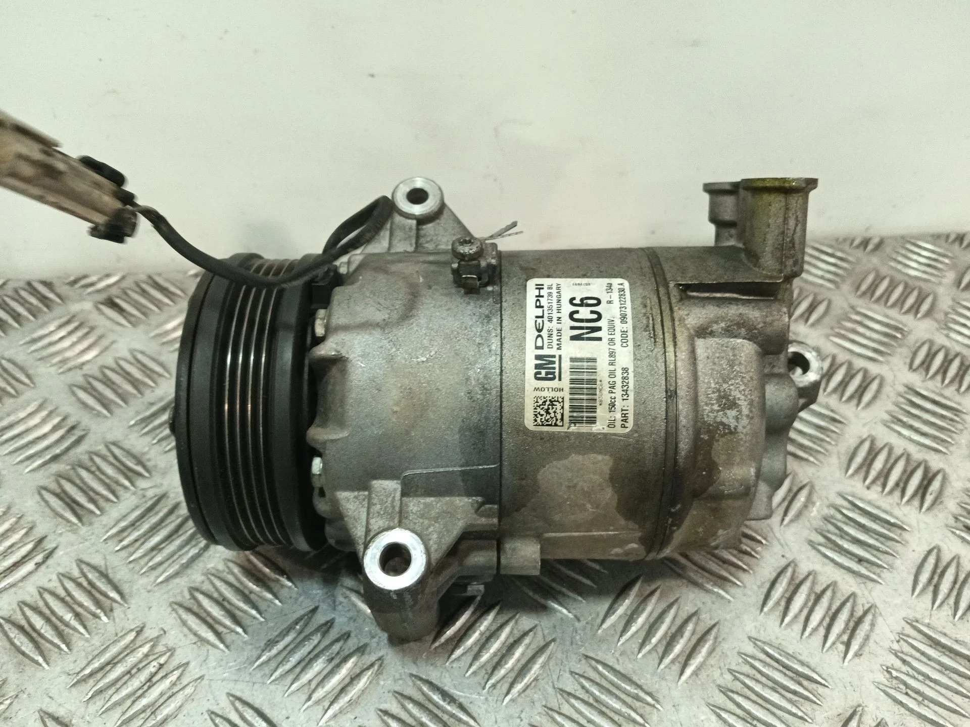 Compresor Aire Acondicionado para Opel Zafira / Zafira Family B (A05)