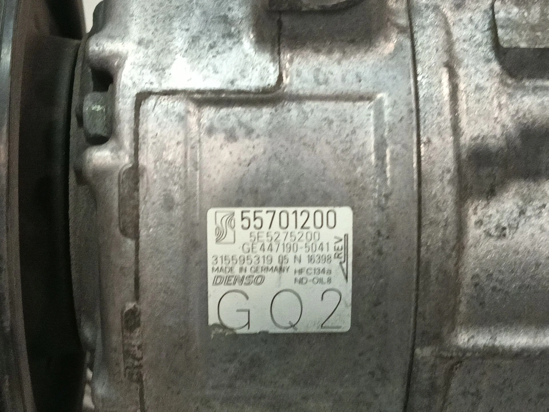 Compresor Aire Acondicionado para Opel Corsa D (S07)