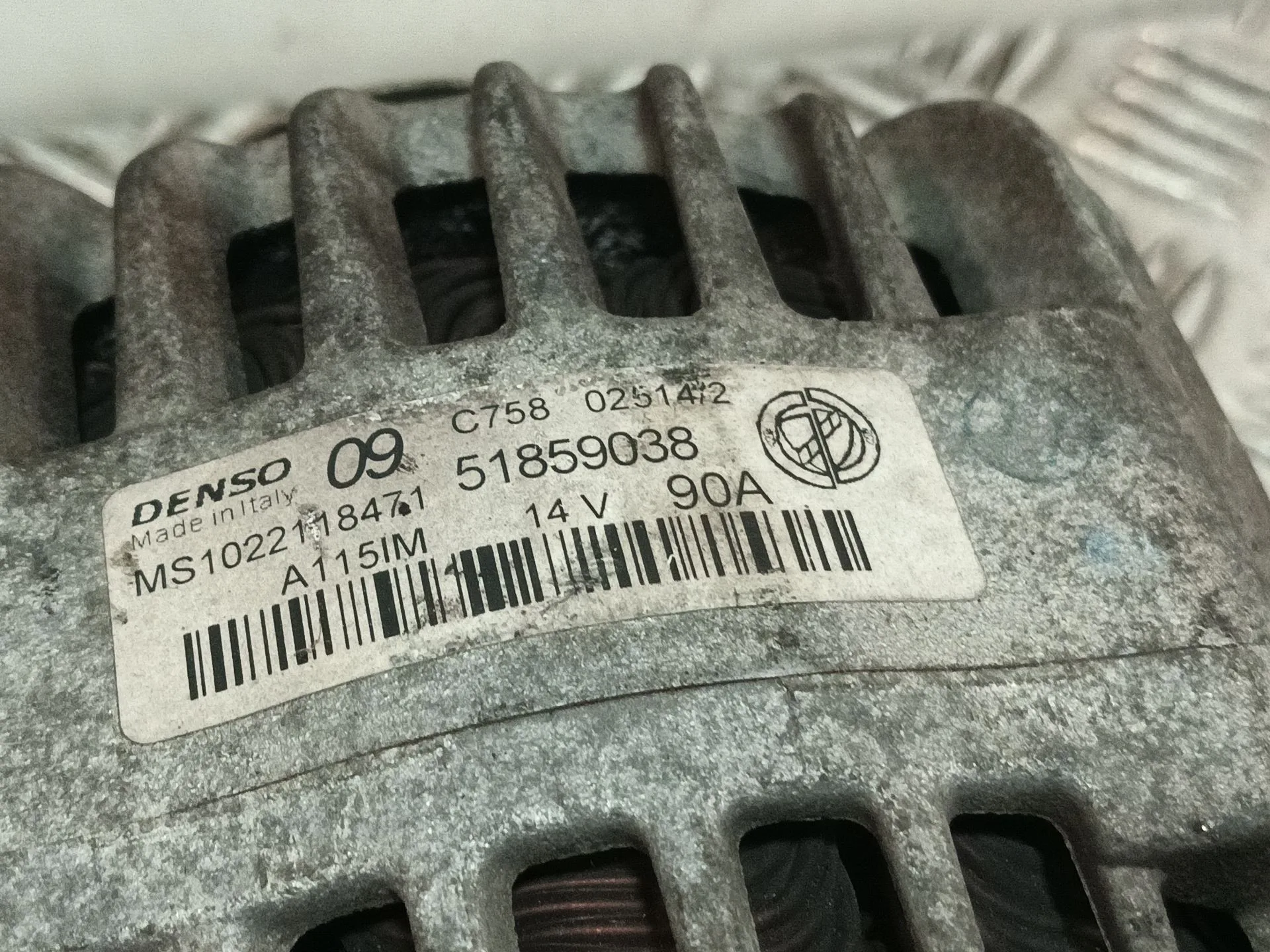 Alternador para Fiat Panda (312_, 319_)