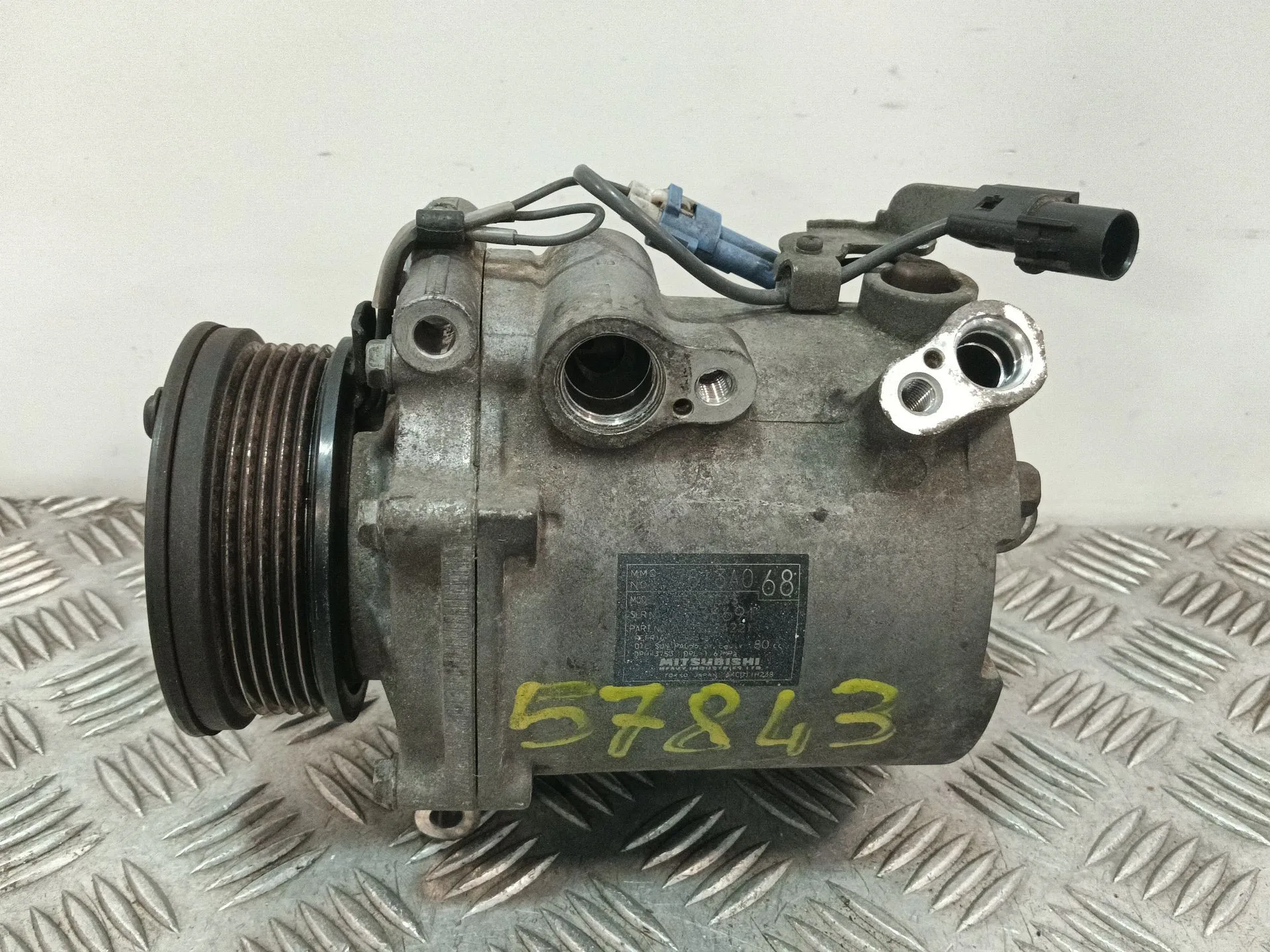 Compresor Aire Acondicionado para Mitsubishi Lancer Berlina (Cy0)