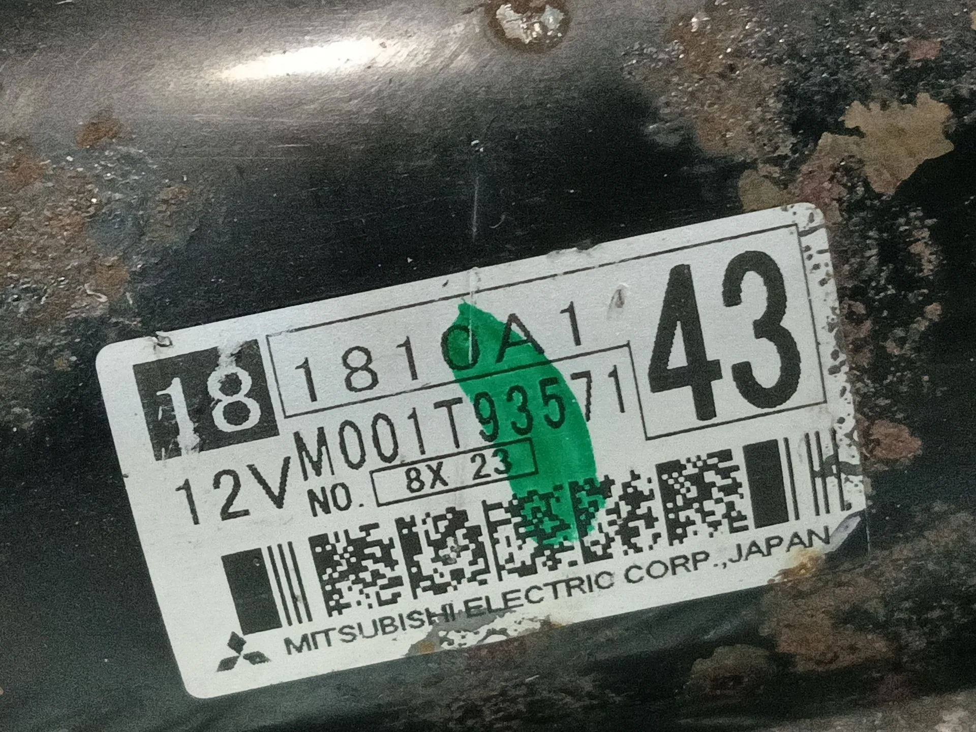 Motor Arranque para Mitsubishi Lancer Berlina (Cy0)