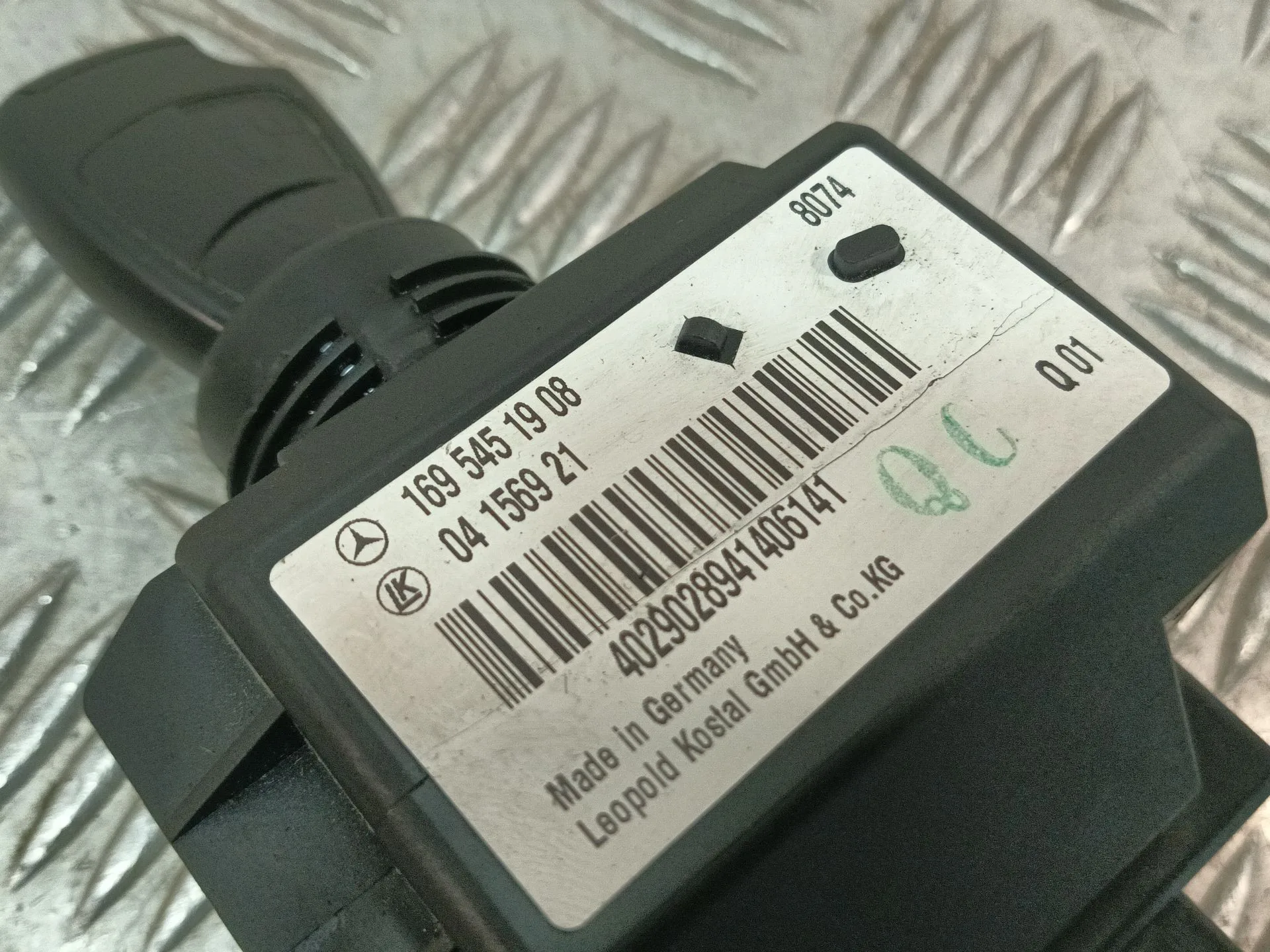 Conmutador De Arranque para Mercedes-Benz Clase A (W169)