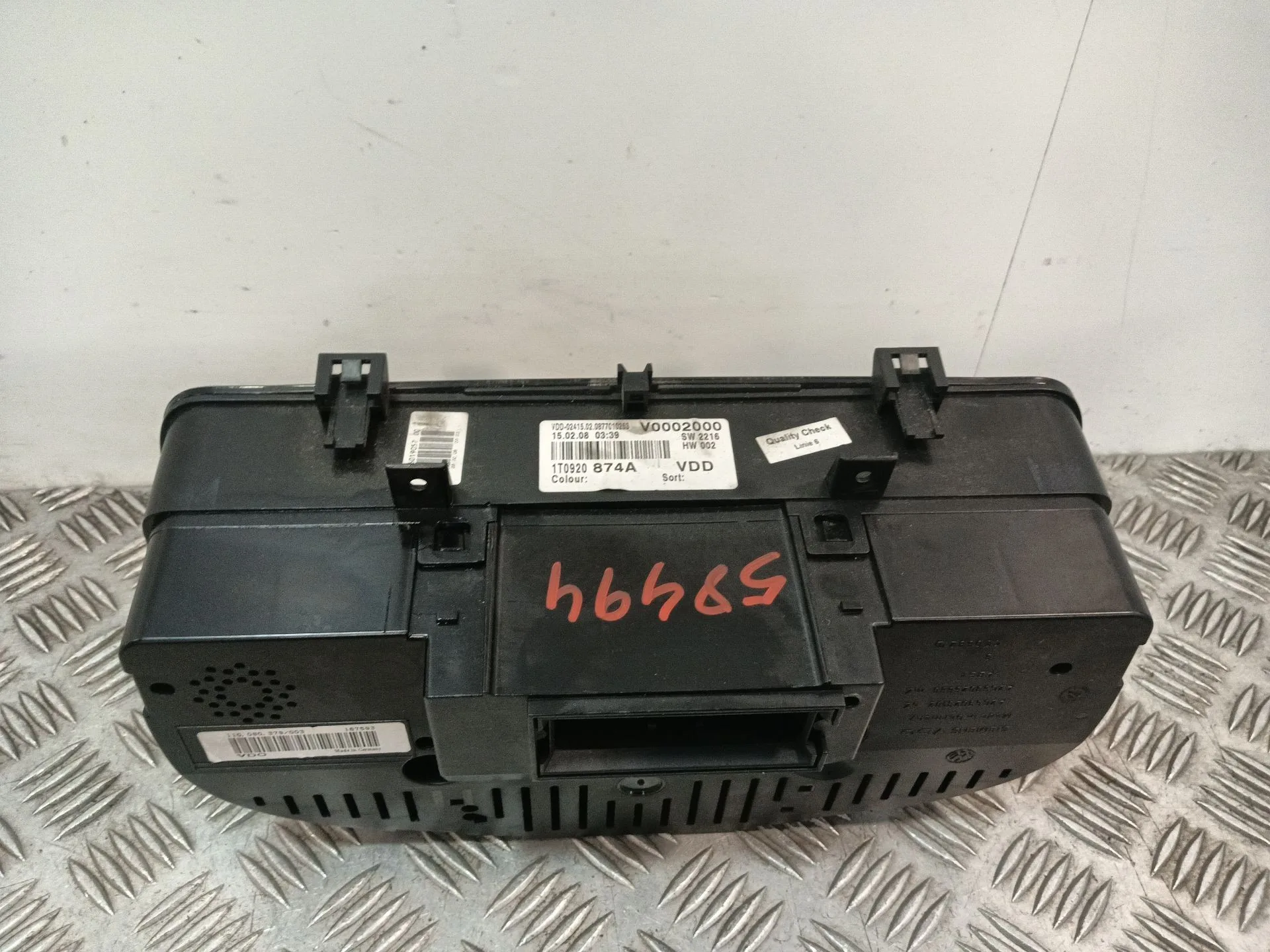 Cuadro Instrumentos para Volkswagen Touran (1T2)