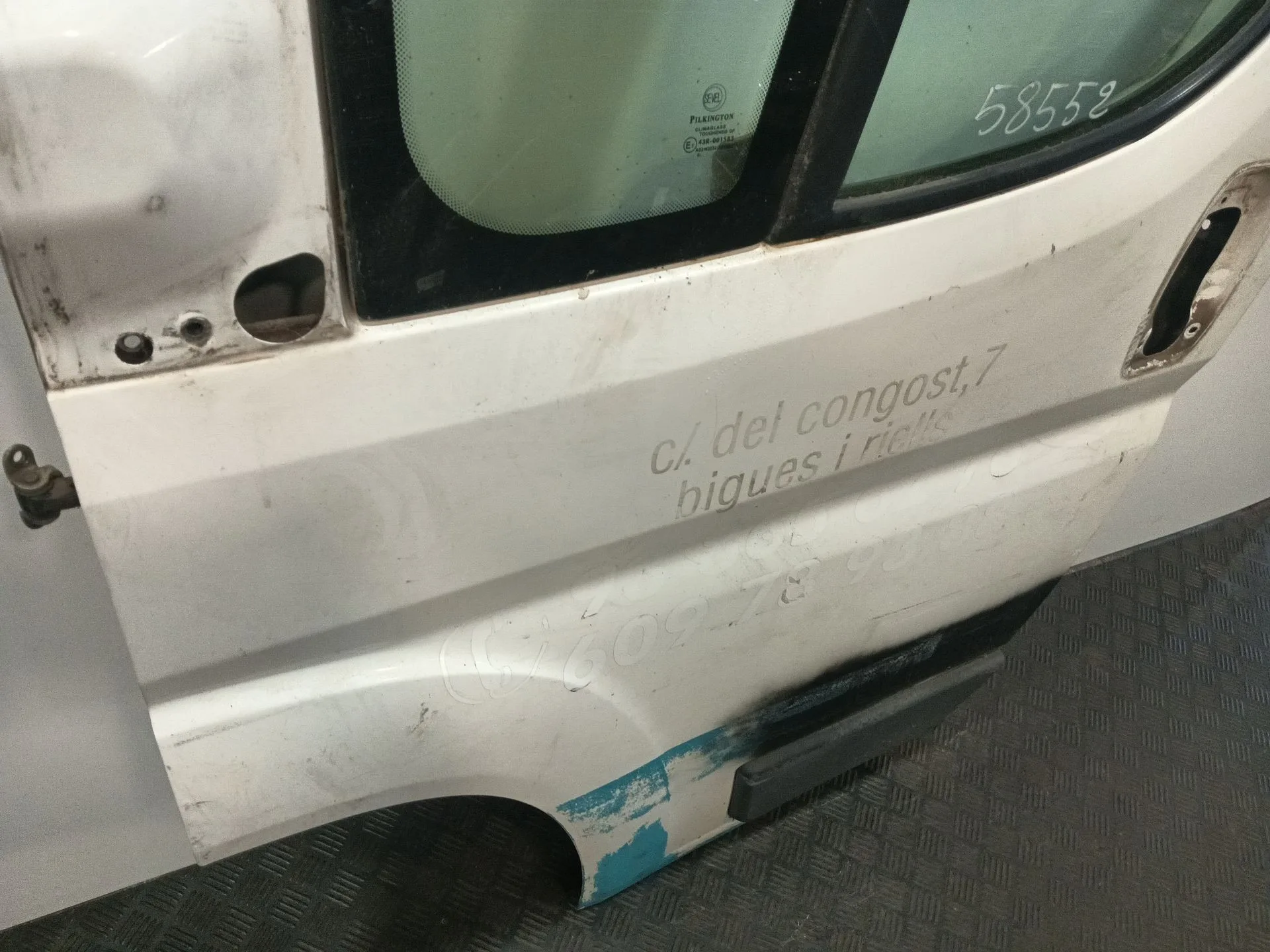 Puerta Delantera Izquierda para Peugeot Boxer Furgon Techo Elevado