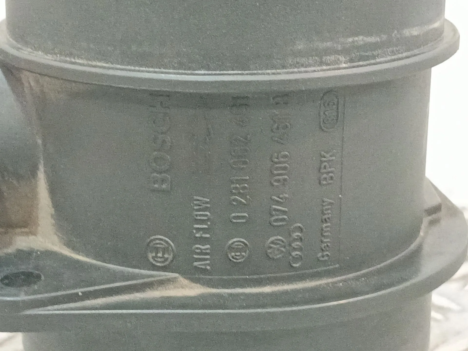 Caudalimetro para Audi A3 (8P1)