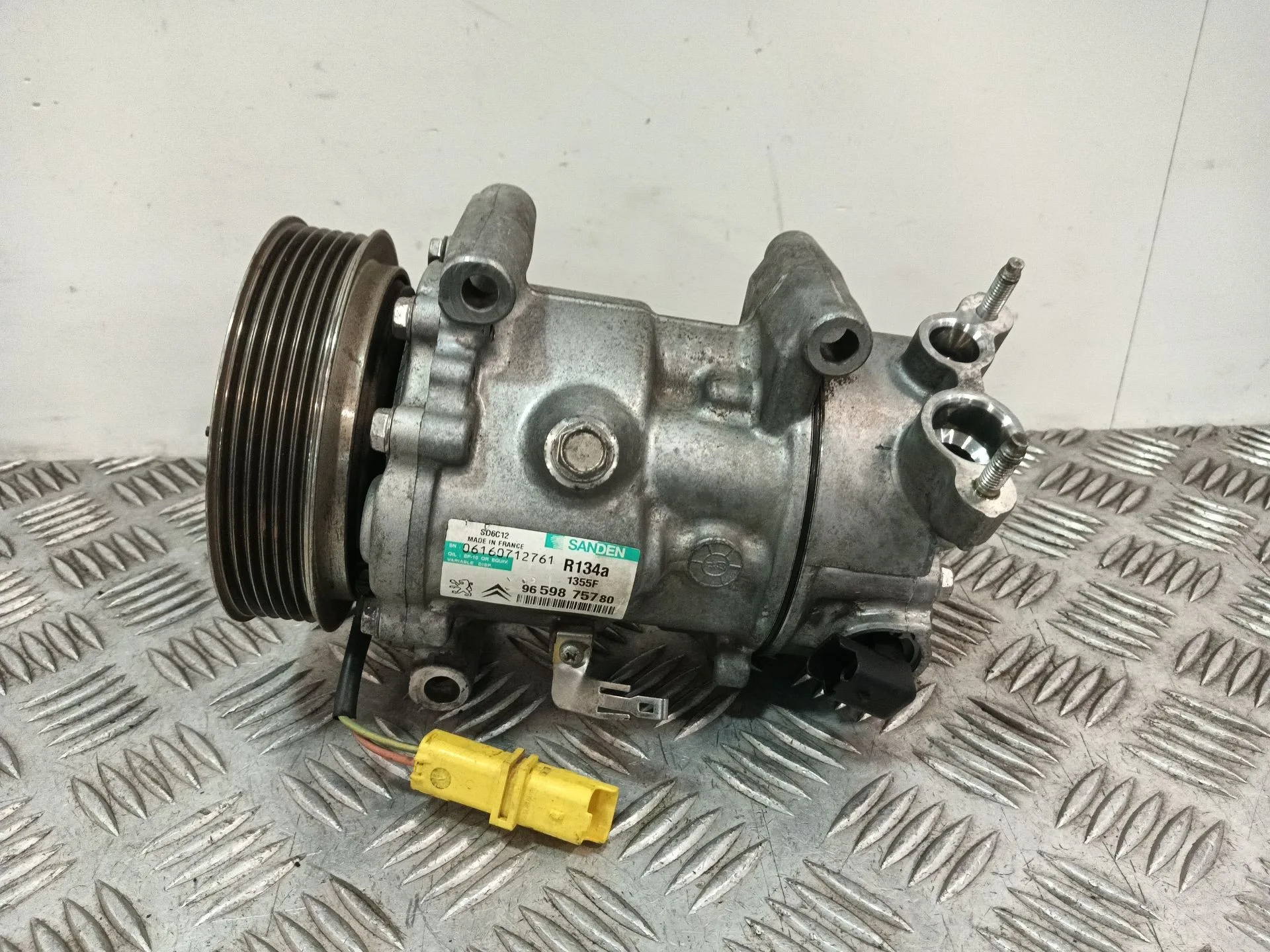 Compresor Aire Acondicionado para Peugeot 206 Hatchback (2A/C)