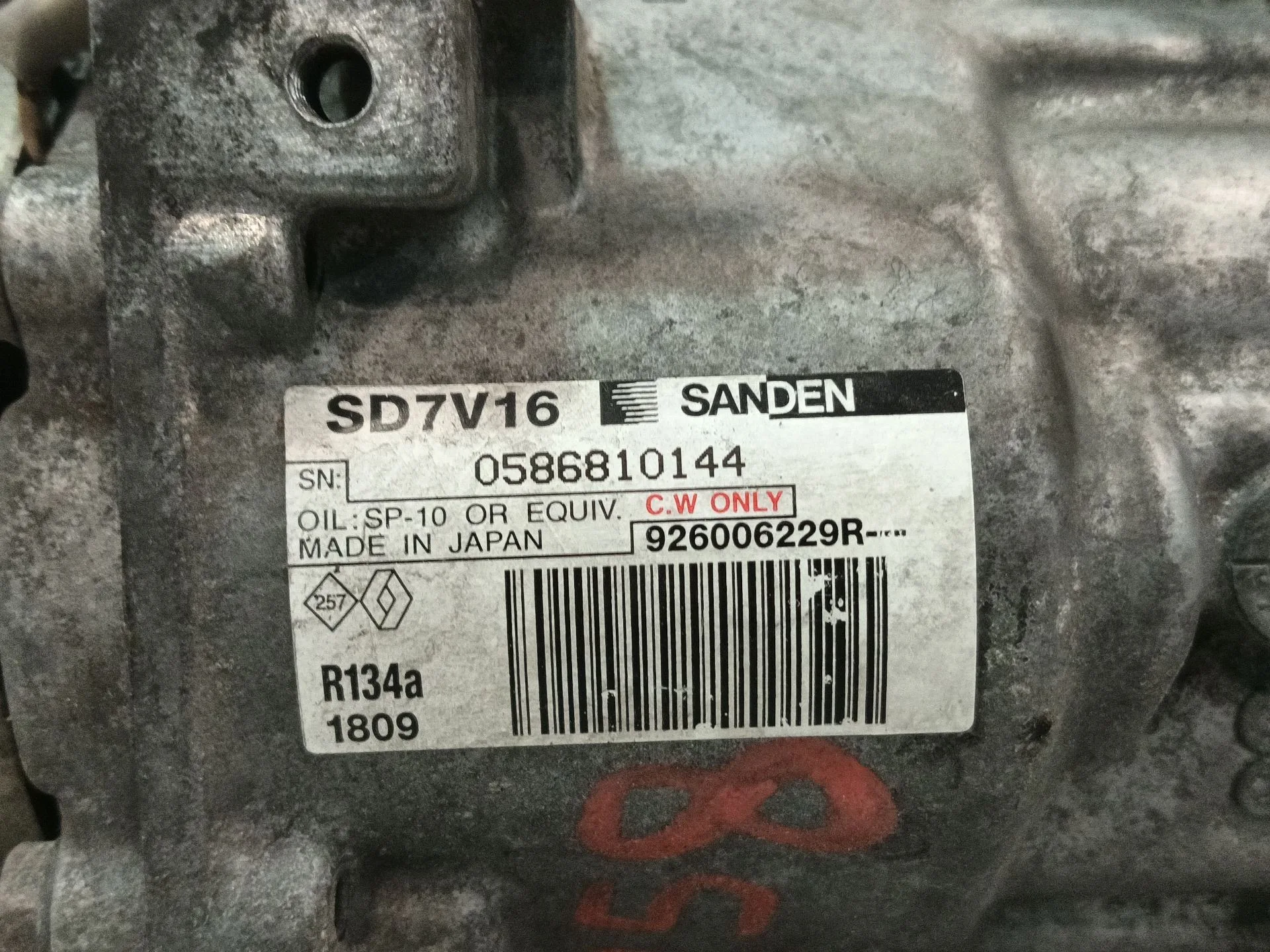 Compresor Aire Acondicionado para Dacia Duster
