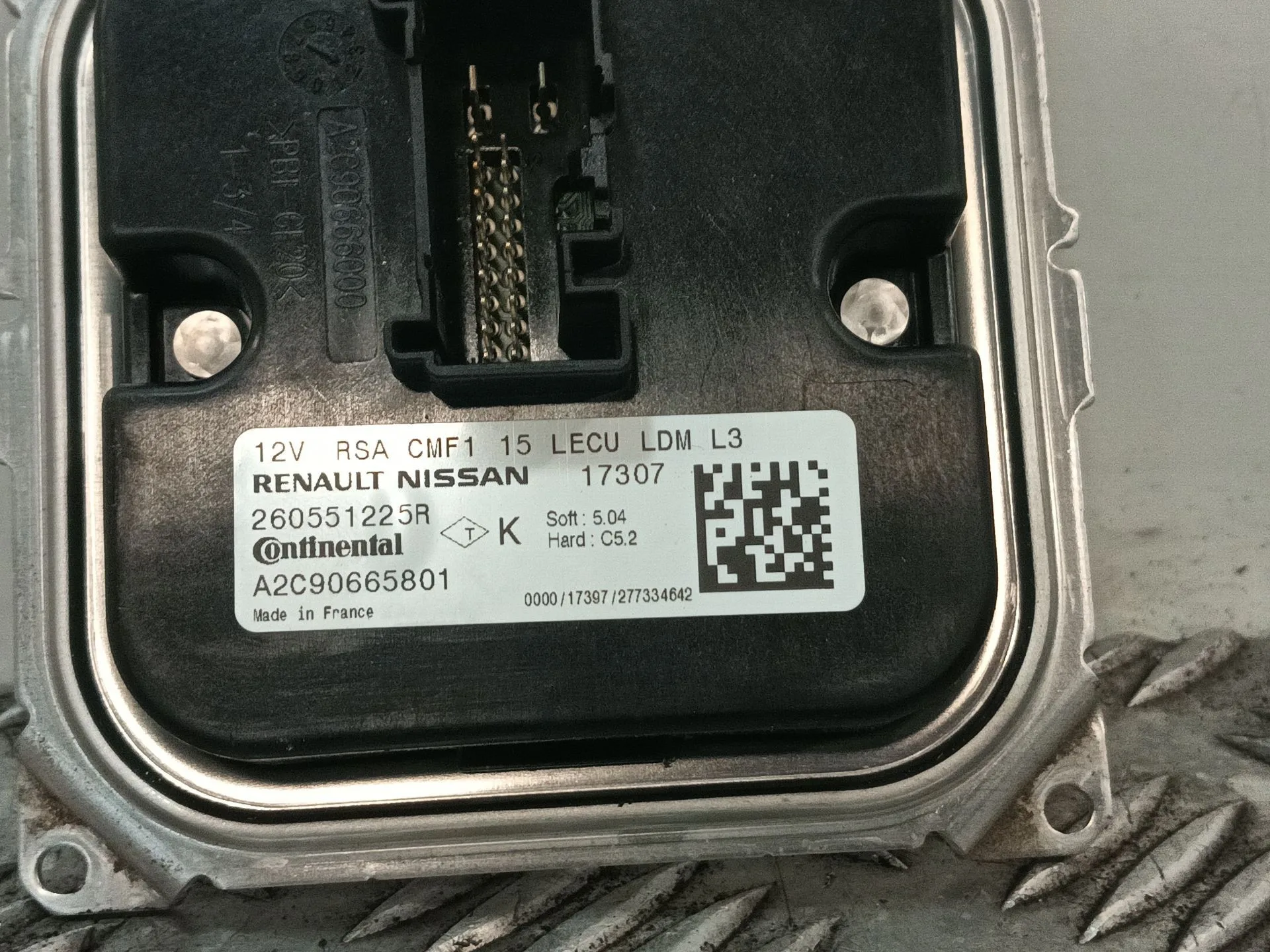 Centralita Faros Xenon para Renault Kadjar (Ha_, Hl_)