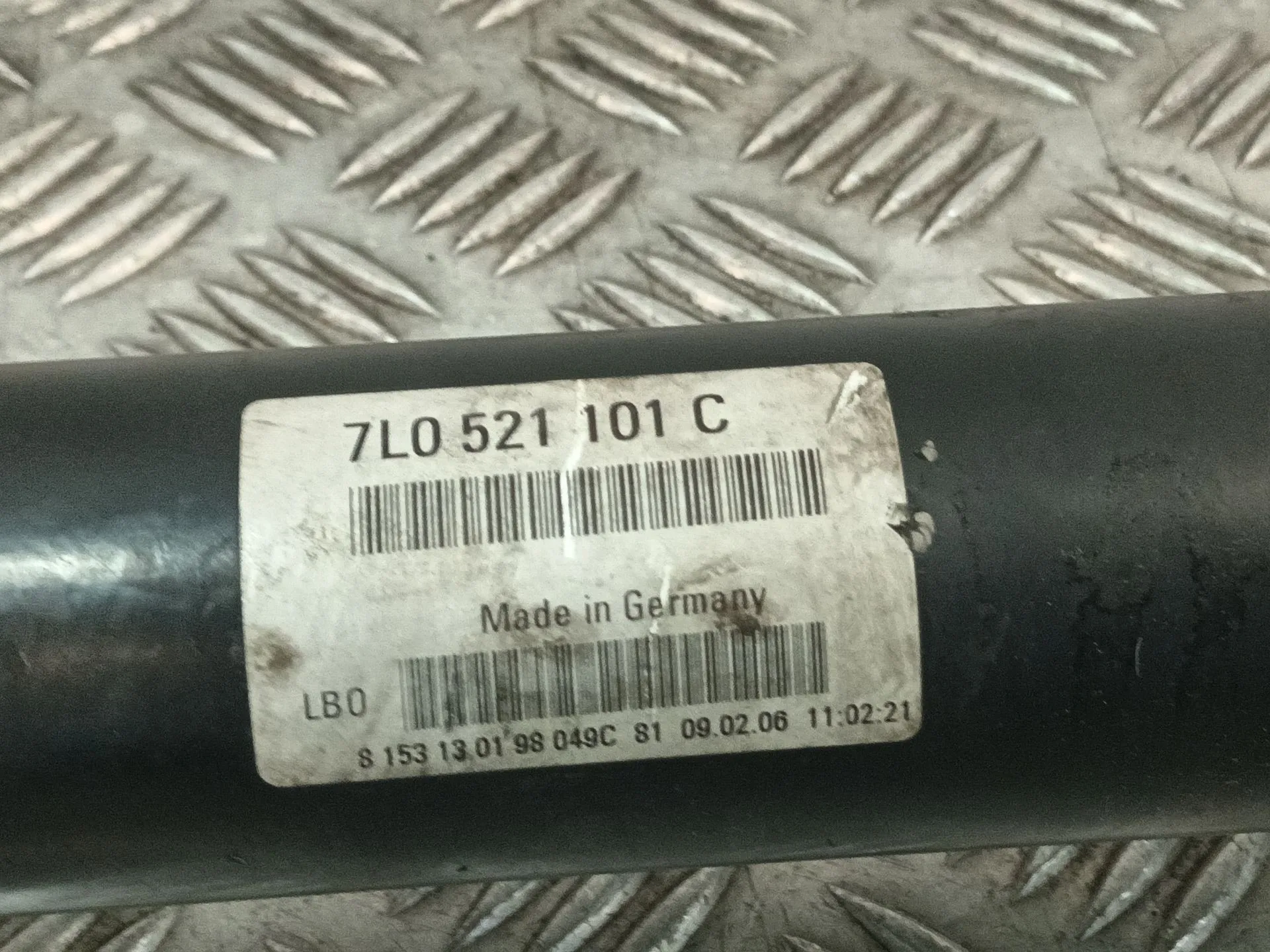 Transmision Central Trasera para Audi Q7 (4Lb)