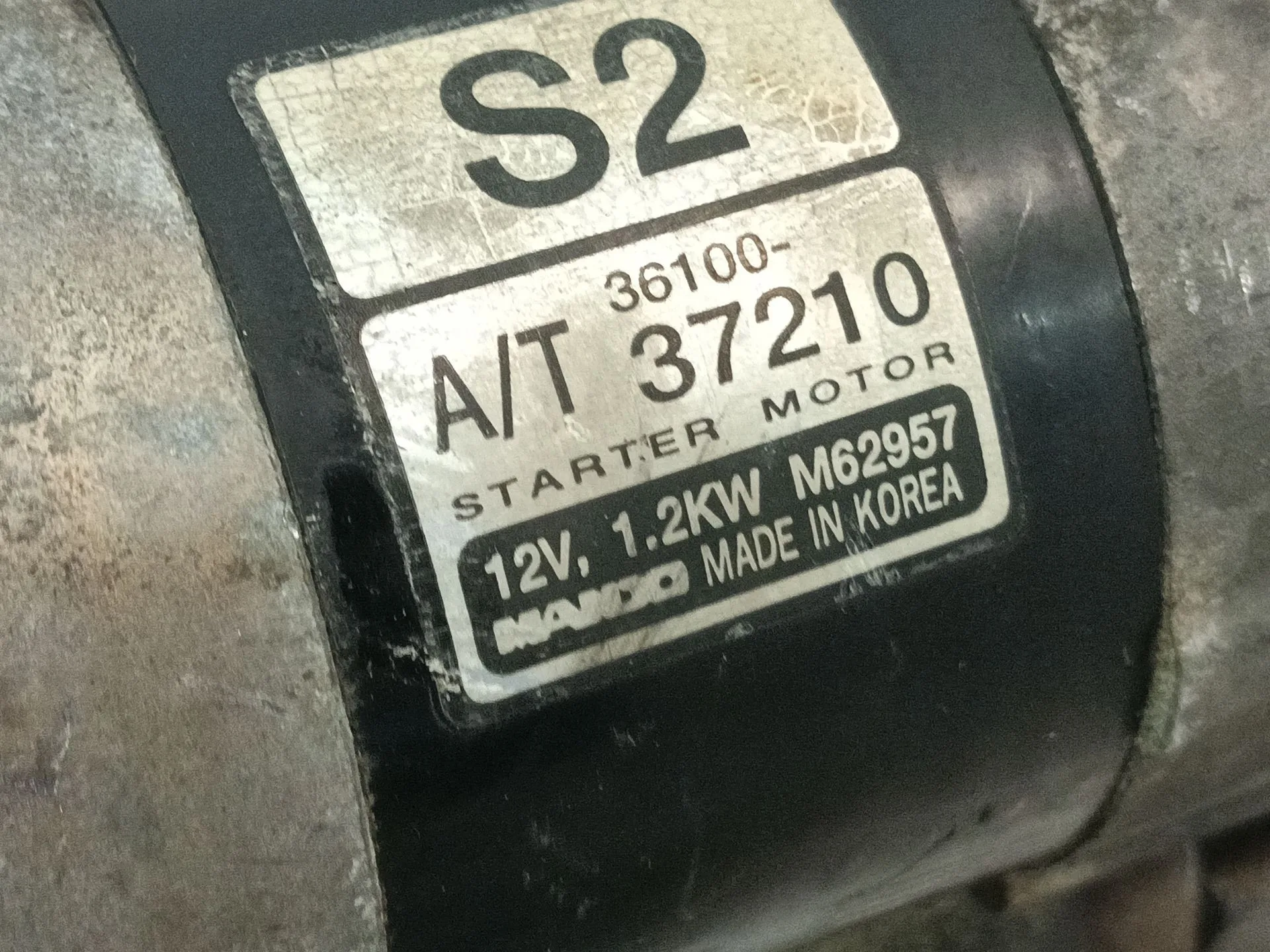Motor Arranque para Kia Opirus