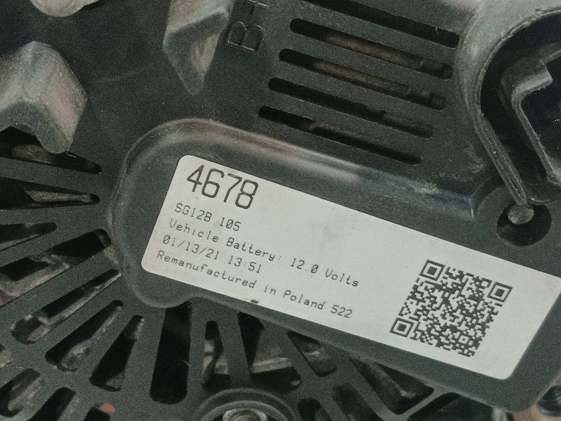 Alternador para Dacia Duster