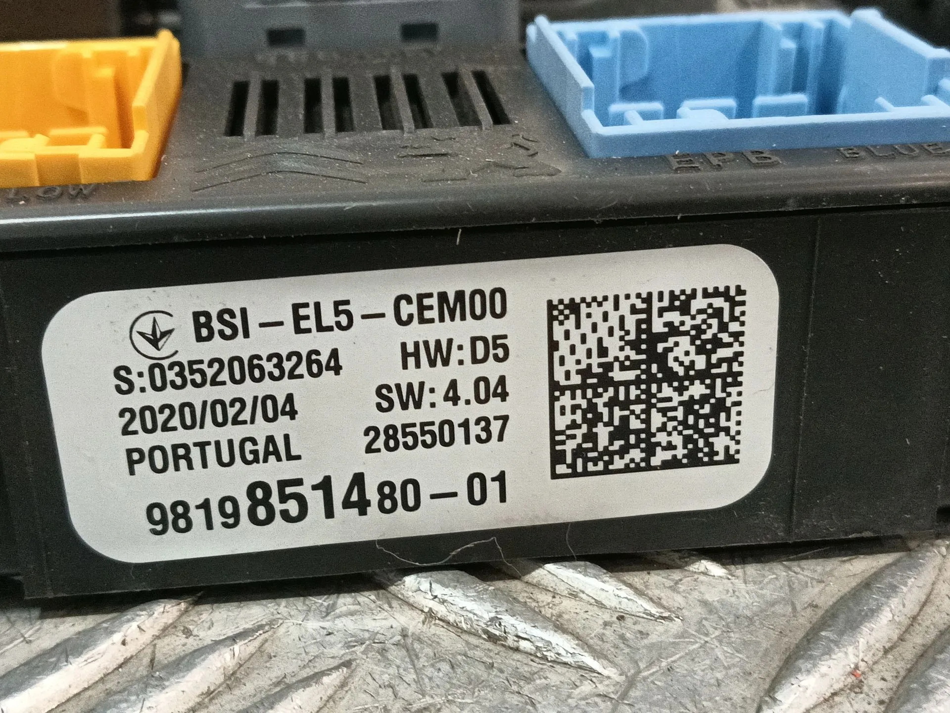Caja Reles / Fusibles para Opel Crossland X / Crossland (P17, P2Qo)