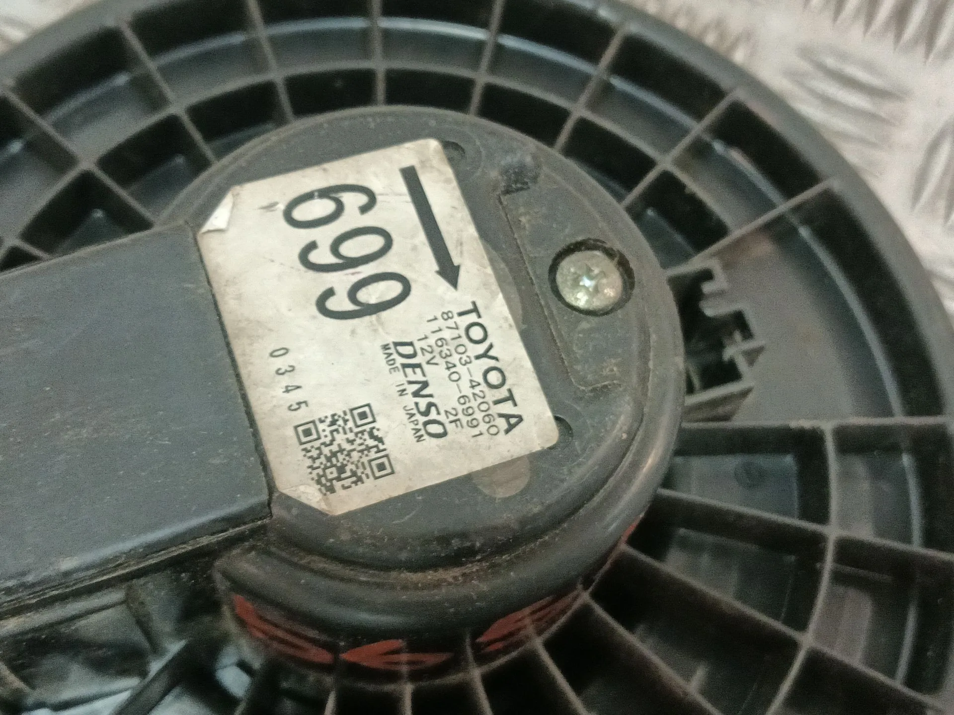 Ventilador Calefaccion para Toyota Rav 4 (A2)