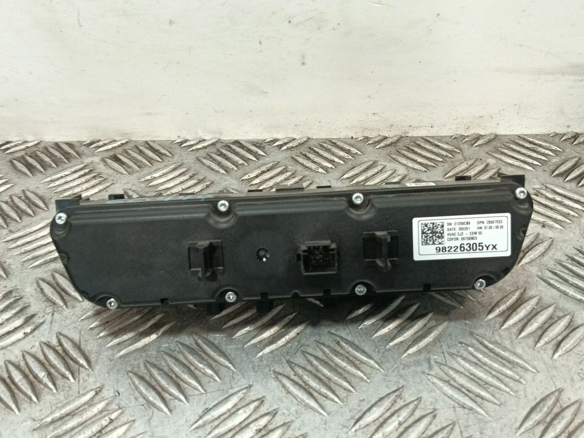 Mando Climatizador para Opel Crossland X / Crossland (P17, P2Qo)
