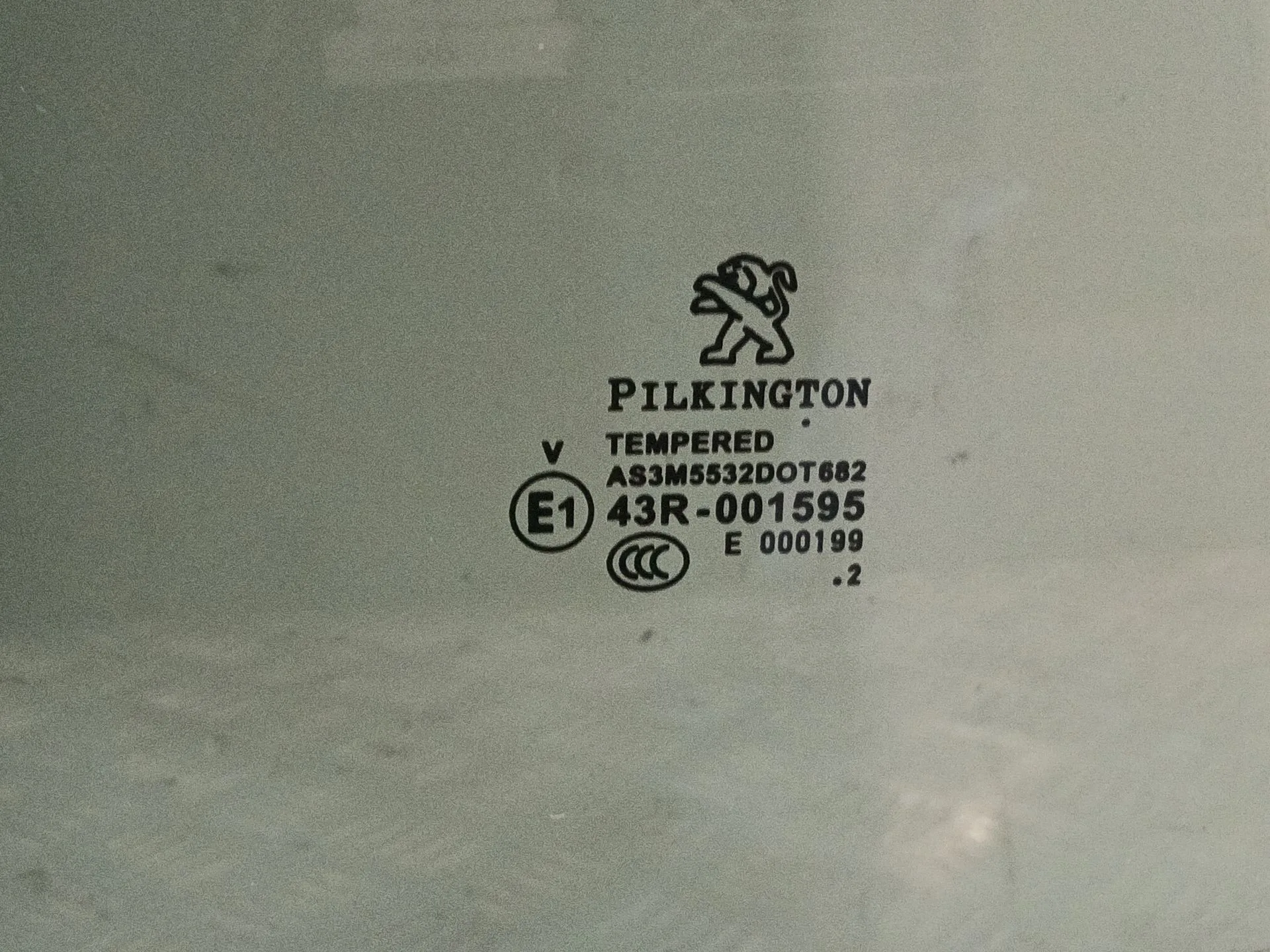 Luna Trasera Derecha para Peugeot 208 I (Ca_, Cc_)