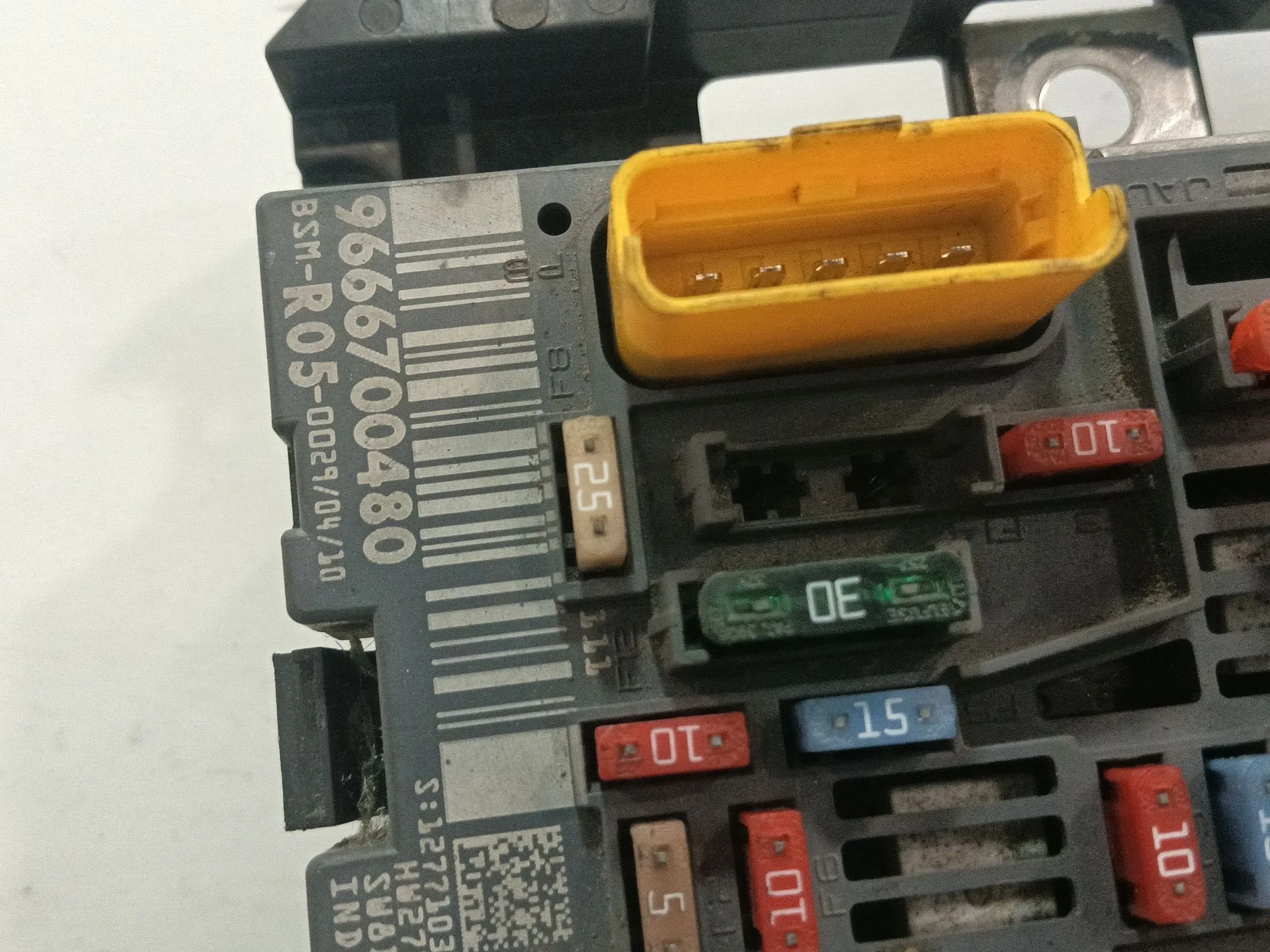 Caja Reles / Fusibles para Peugeot 308 Sw I (4E_, 4H_)