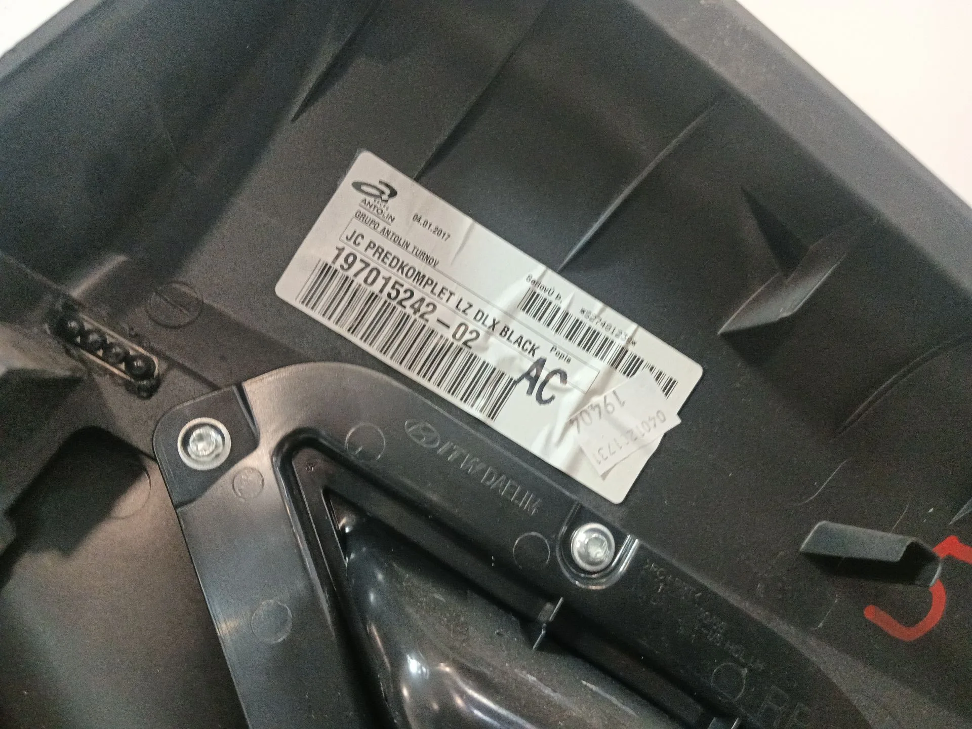 Guarnecido Puerta Trasera Izquierda para Hyundai Ix20 (Jc)