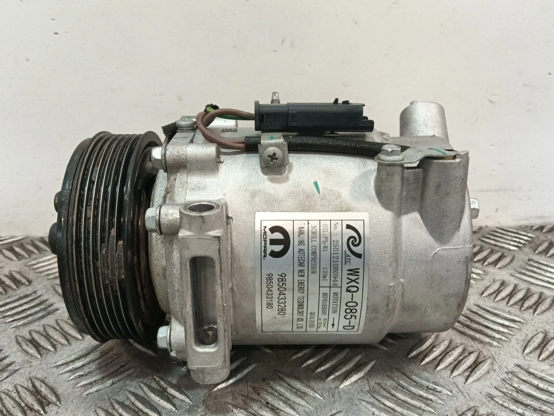 Compresor Aire Acondicionado para Opel Corsa F Xhl Mt6