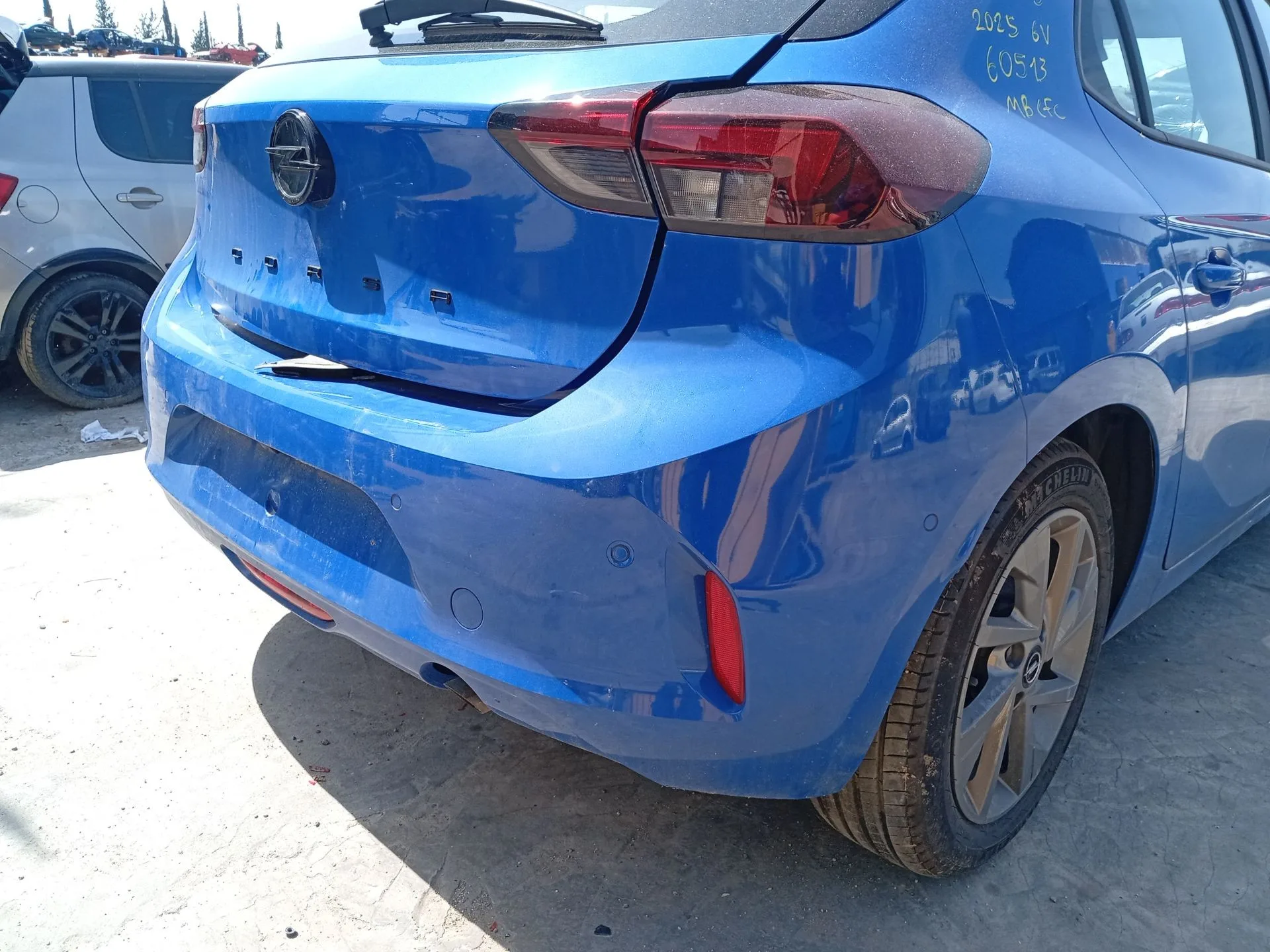 Paragolpes Trasero para Opel Corsa F Xhl Mt6