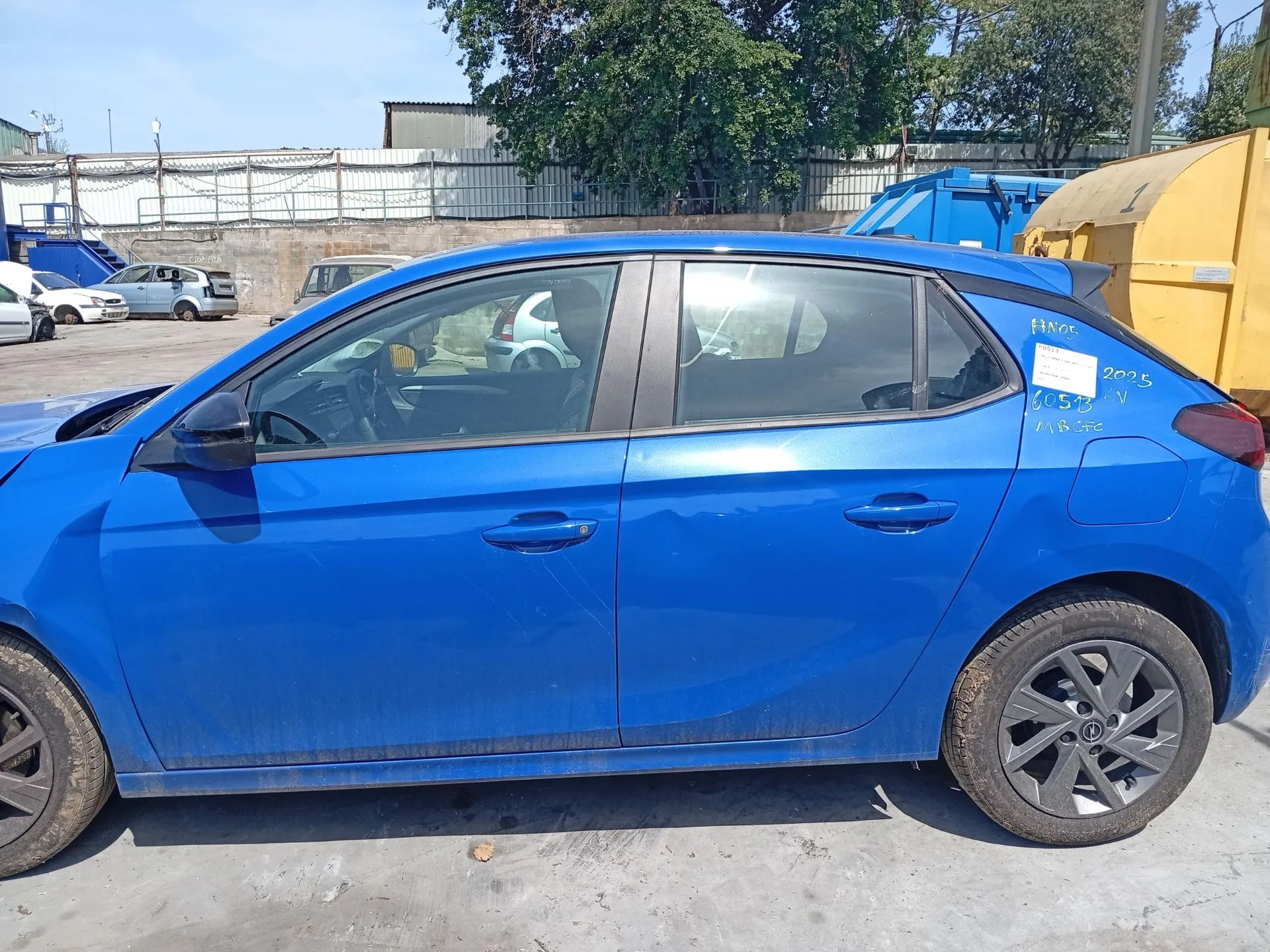 Puerta Delantera Izquierda para Opel Corsa F Xhl Mt6