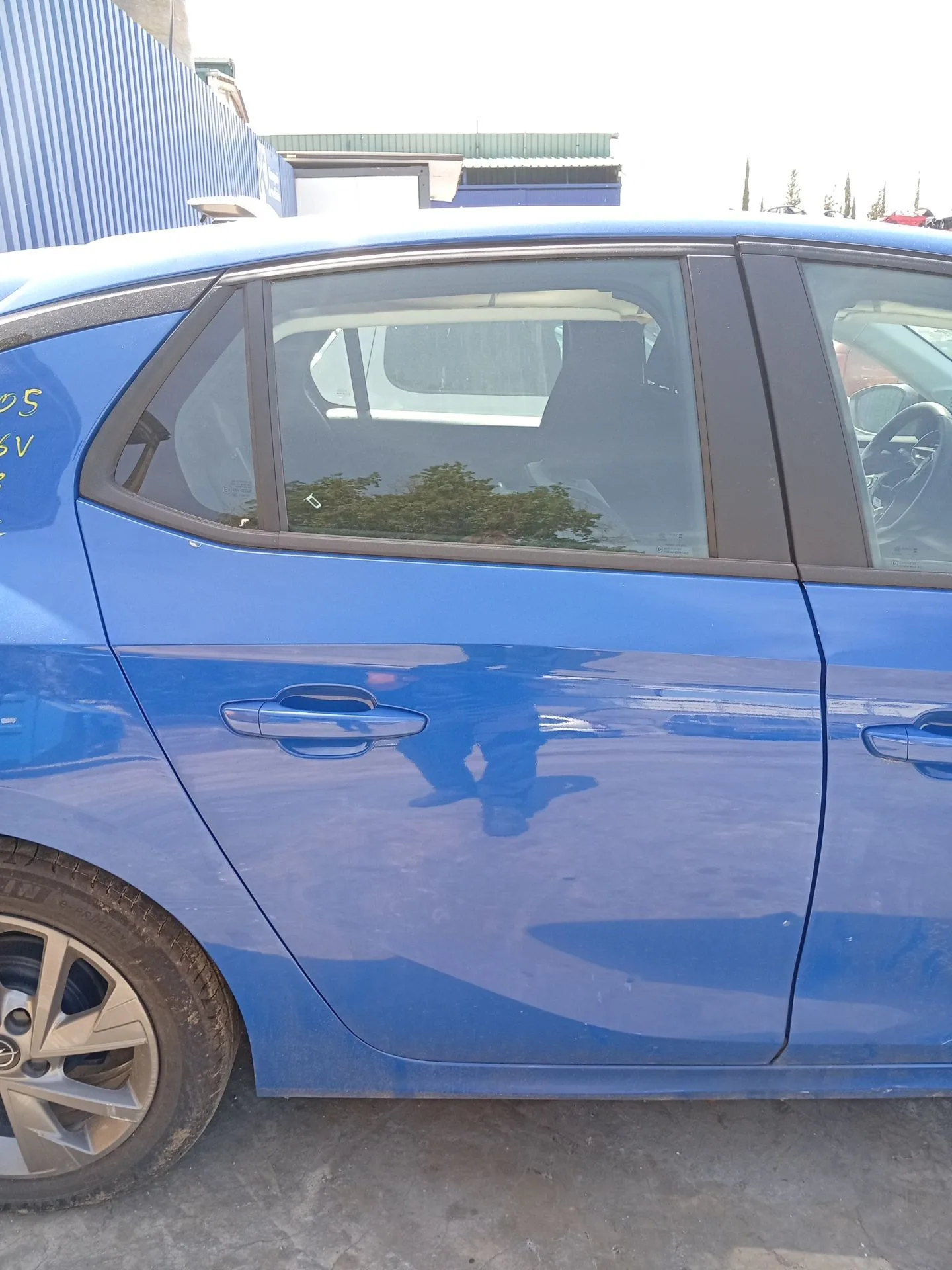 Puerta Trasera Derecha para Opel Corsa F Xhl Mt6