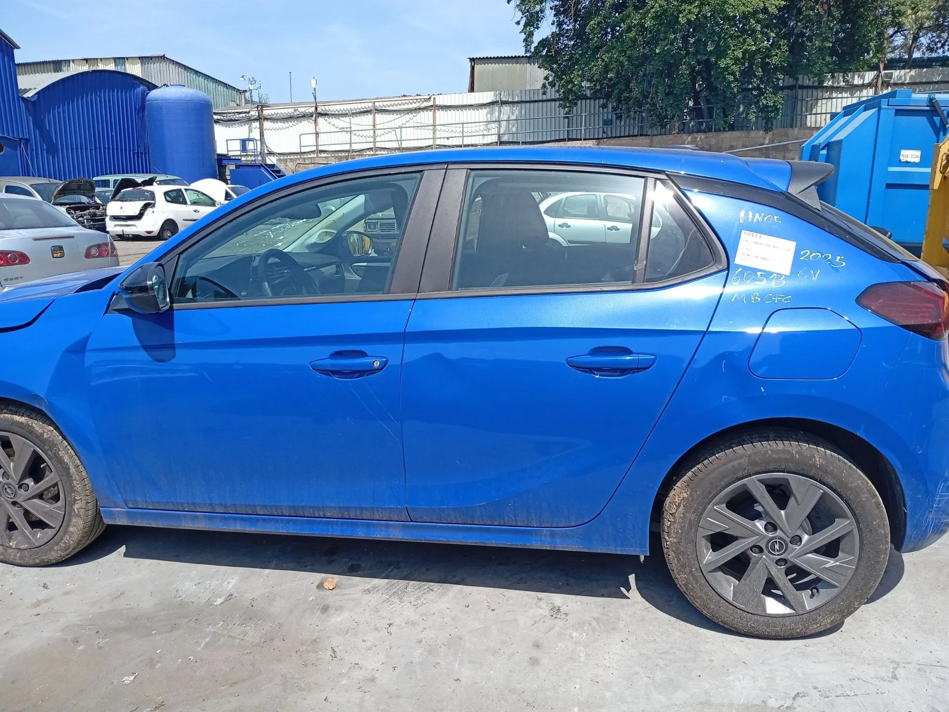 Puerta Trasera Izquierda para Opel Corsa F Xhl Mt6