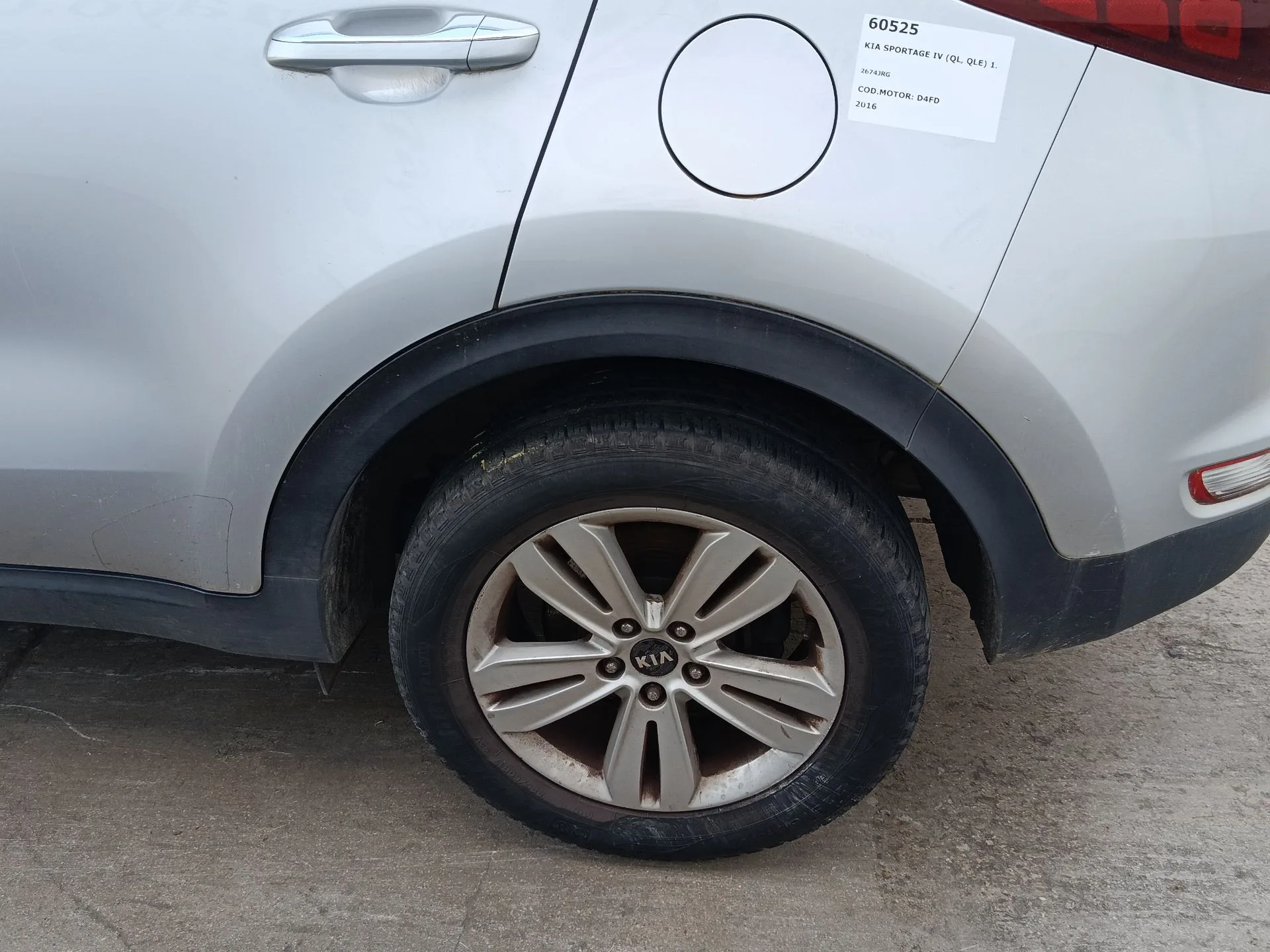 Mangueta Trasera Izquierda para Kia Sportage Iv (Ql, Qle)