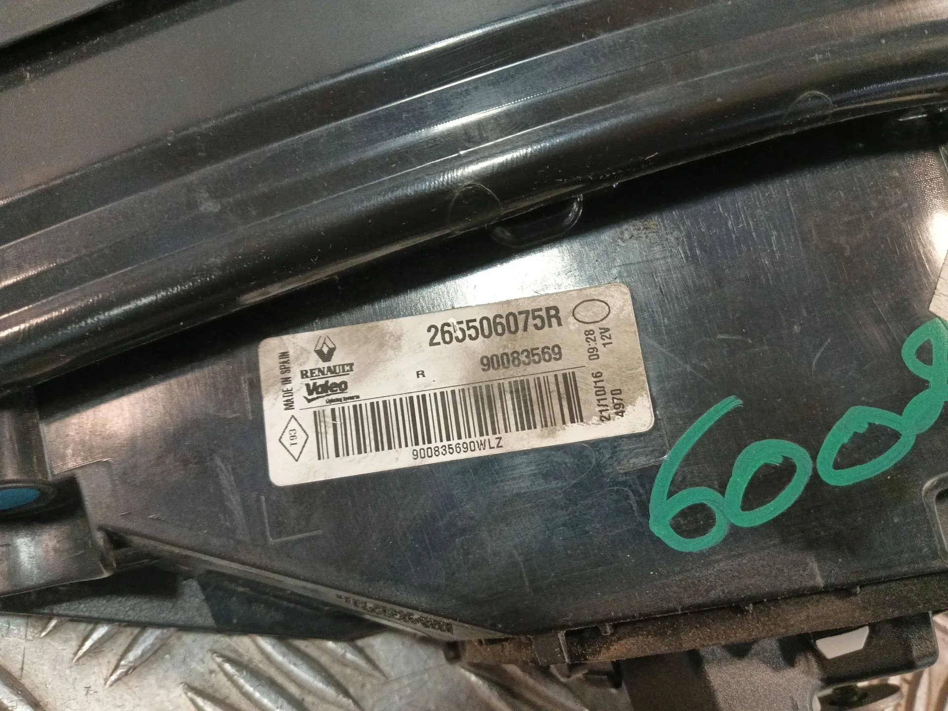Piloto Trasero Derecho Porton para Renault Megane Iv Hatchback (B9A/M/N_)