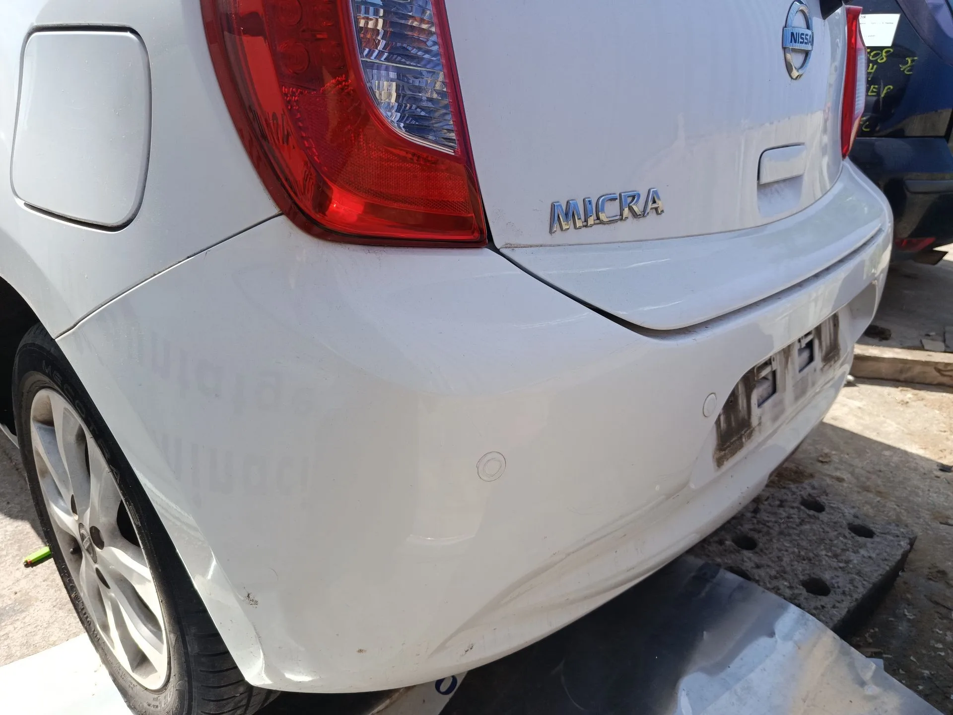 Paragolpes Trasero para Nissan Micra Iv (K13K, K13Kk)