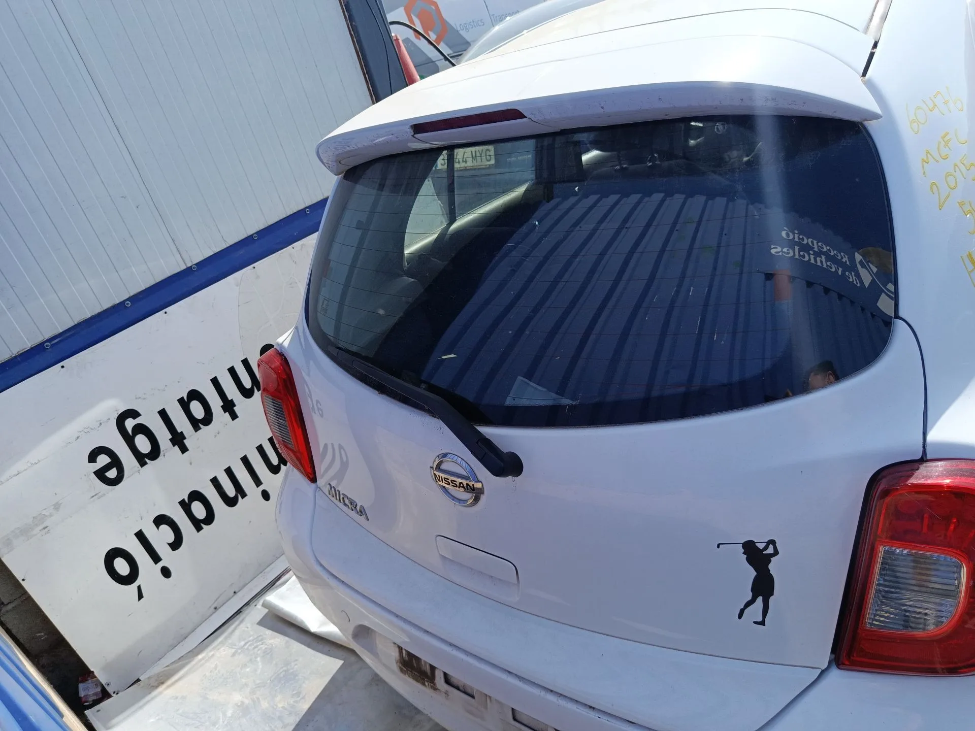 Porton Trasero para Nissan Micra Iv (K13K, K13Kk)