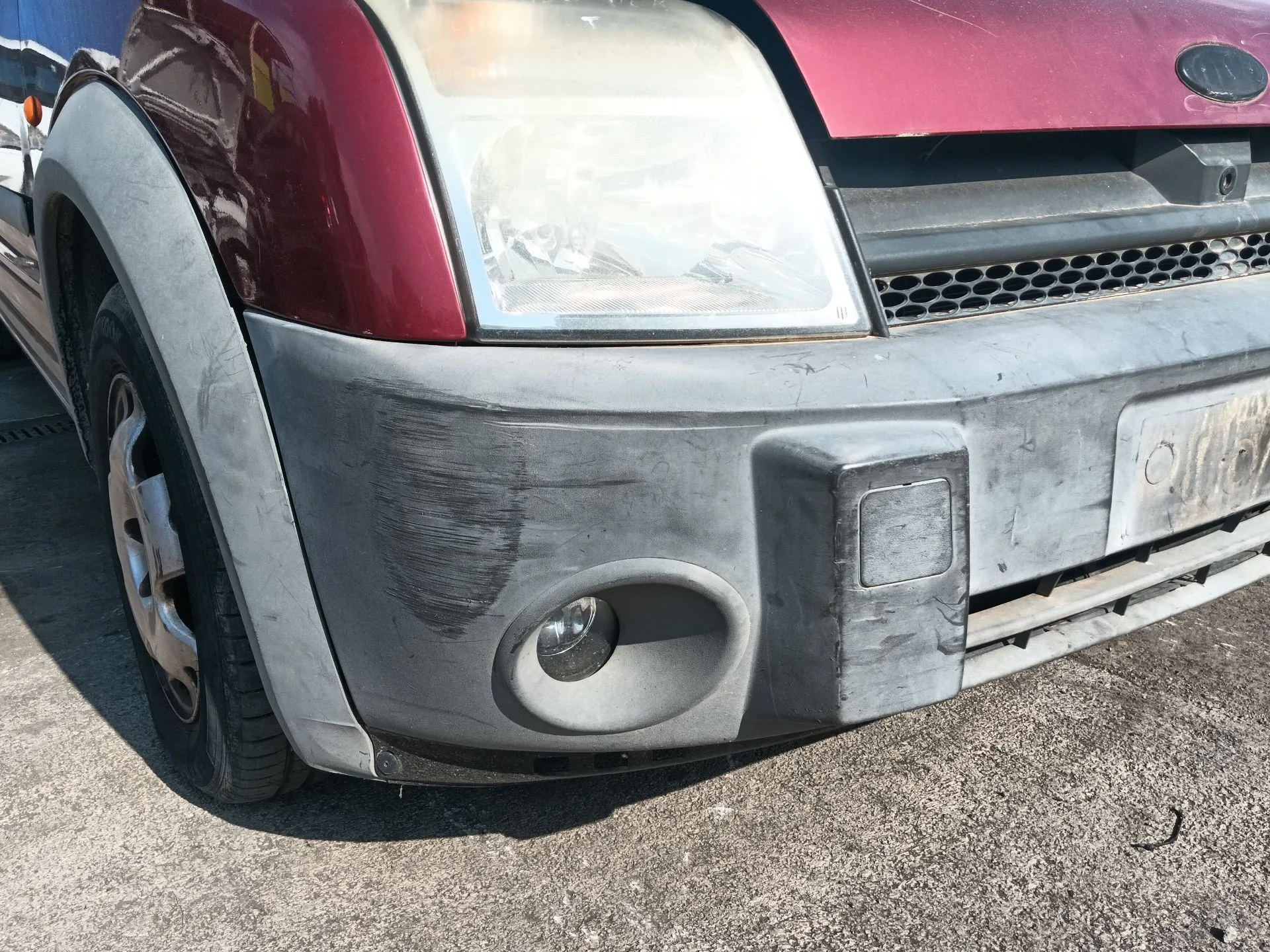 Paragolpes Delantero para Ford Tourneo Connect