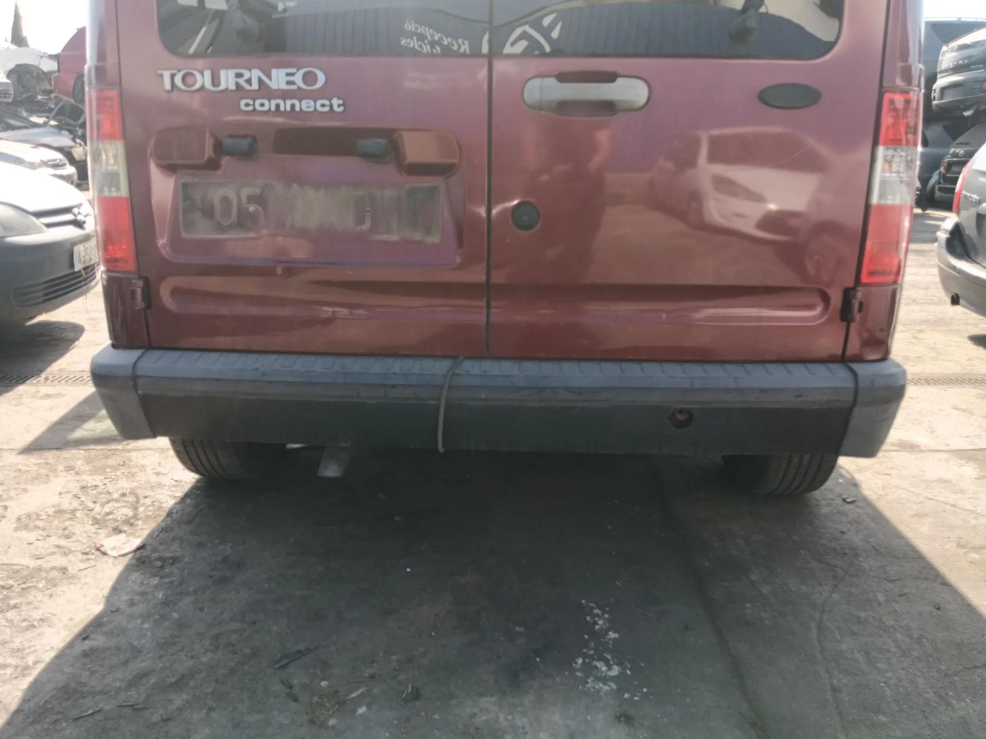 Paragolpes Trasero para Ford Tourneo Connect