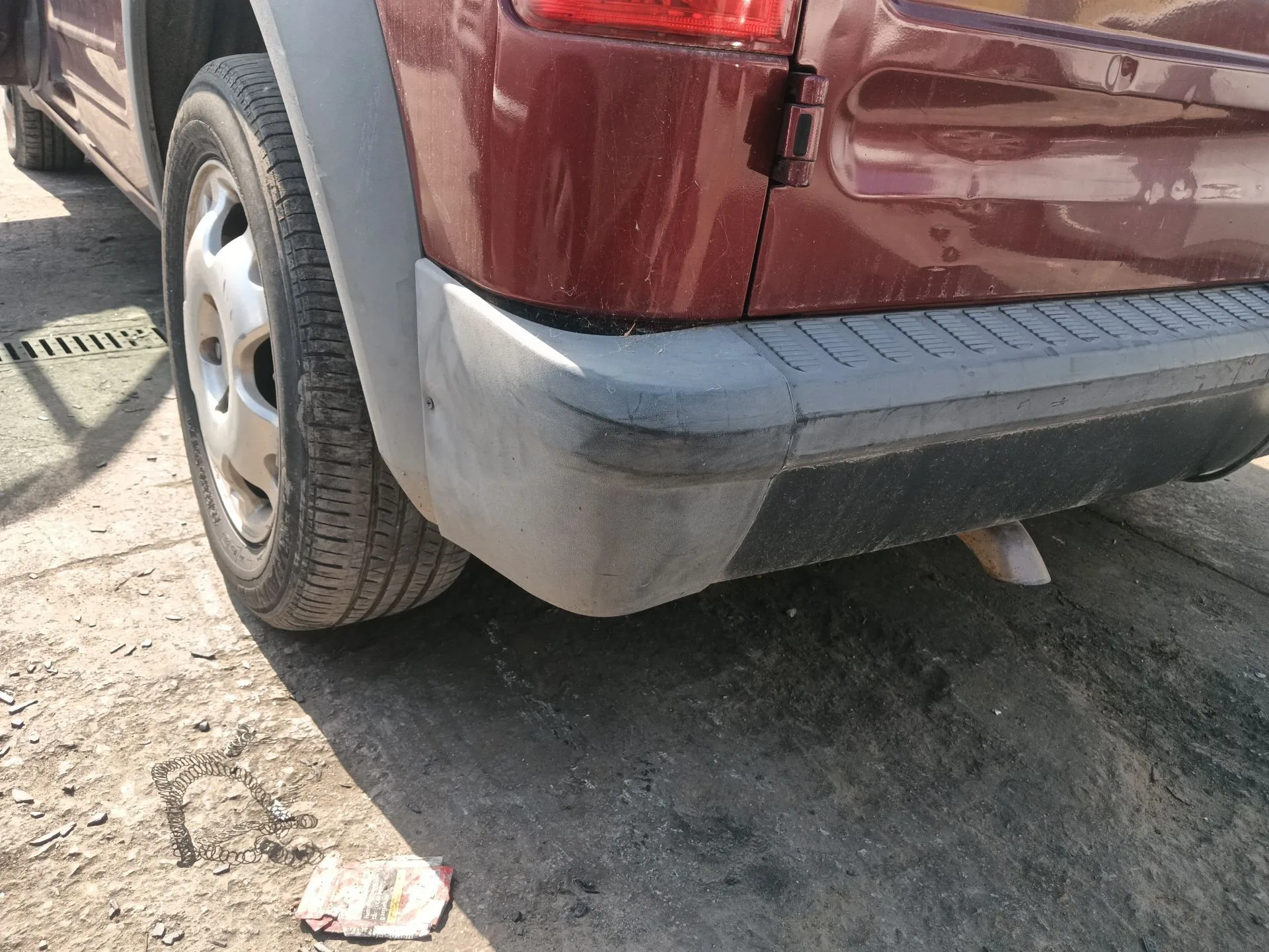 Paragolpes Trasero para Ford Tourneo Connect