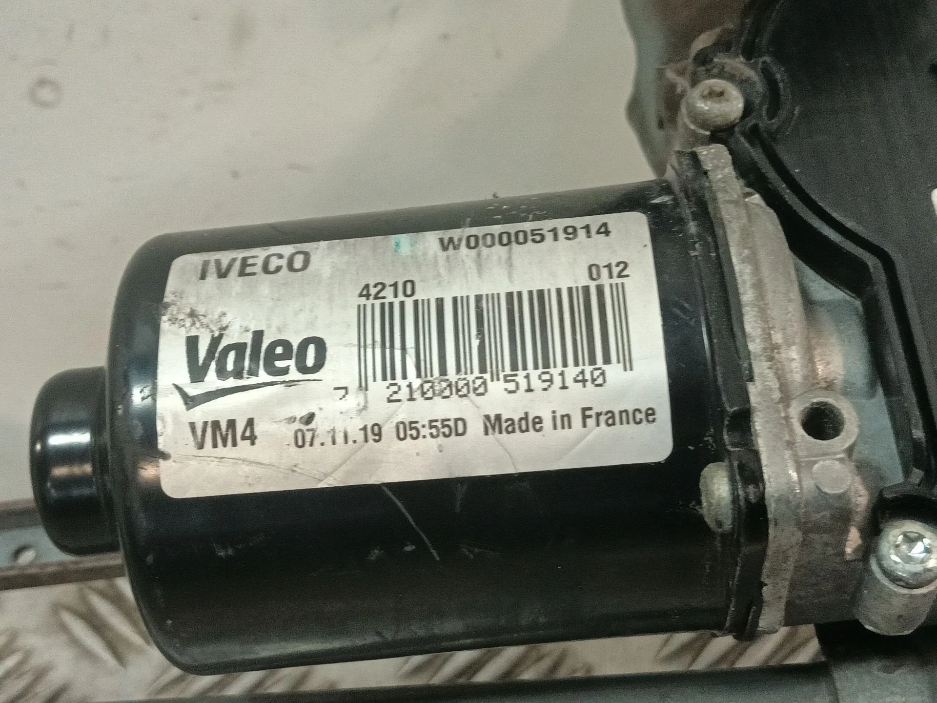 Motor Limpia Delantero para Iveco Daily Vi Furgoneta