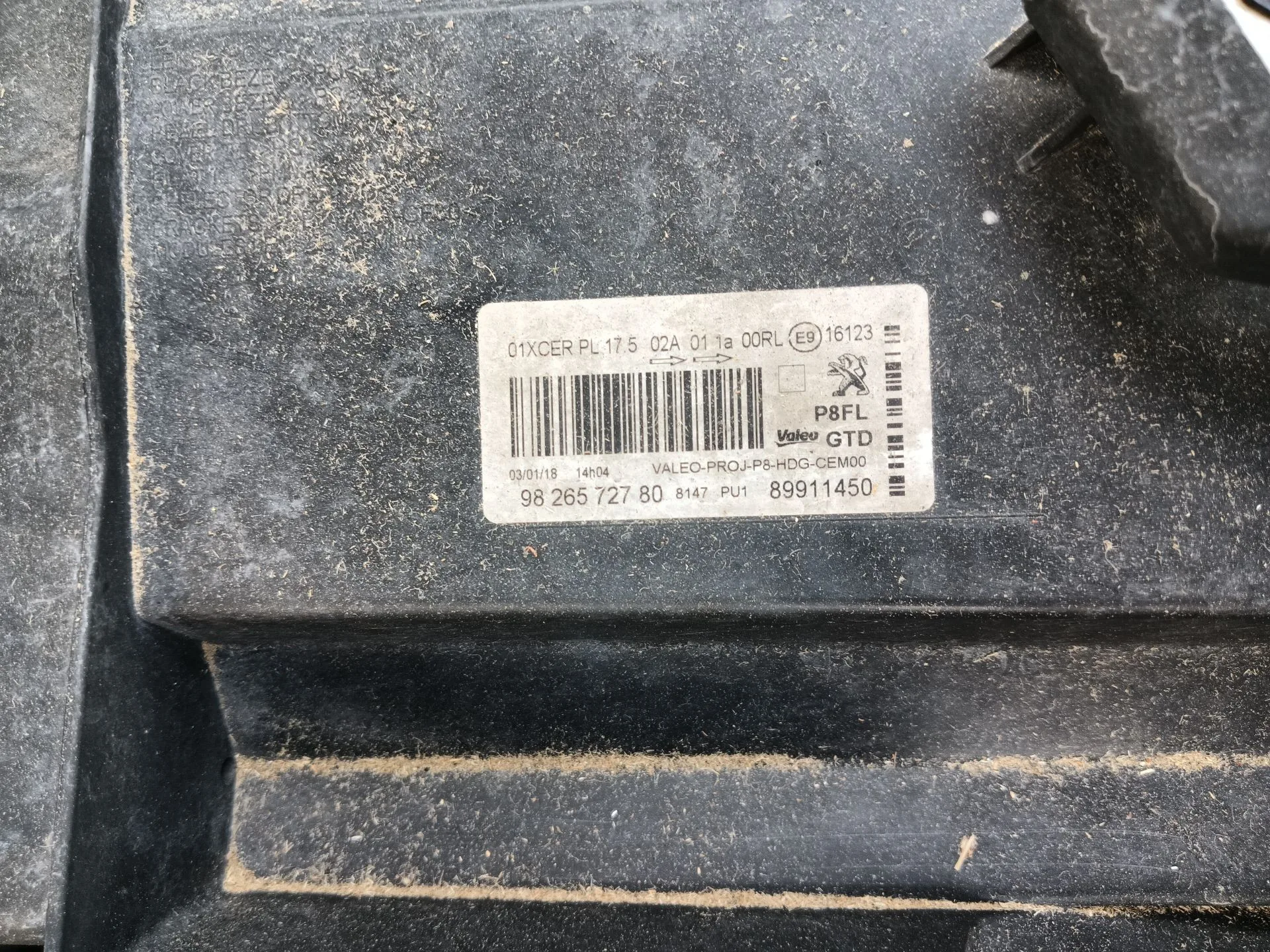 Faro Izquierdo para Peugeot 3008 Ii Suv (Mc_, Mr_, Mj_, M4_)