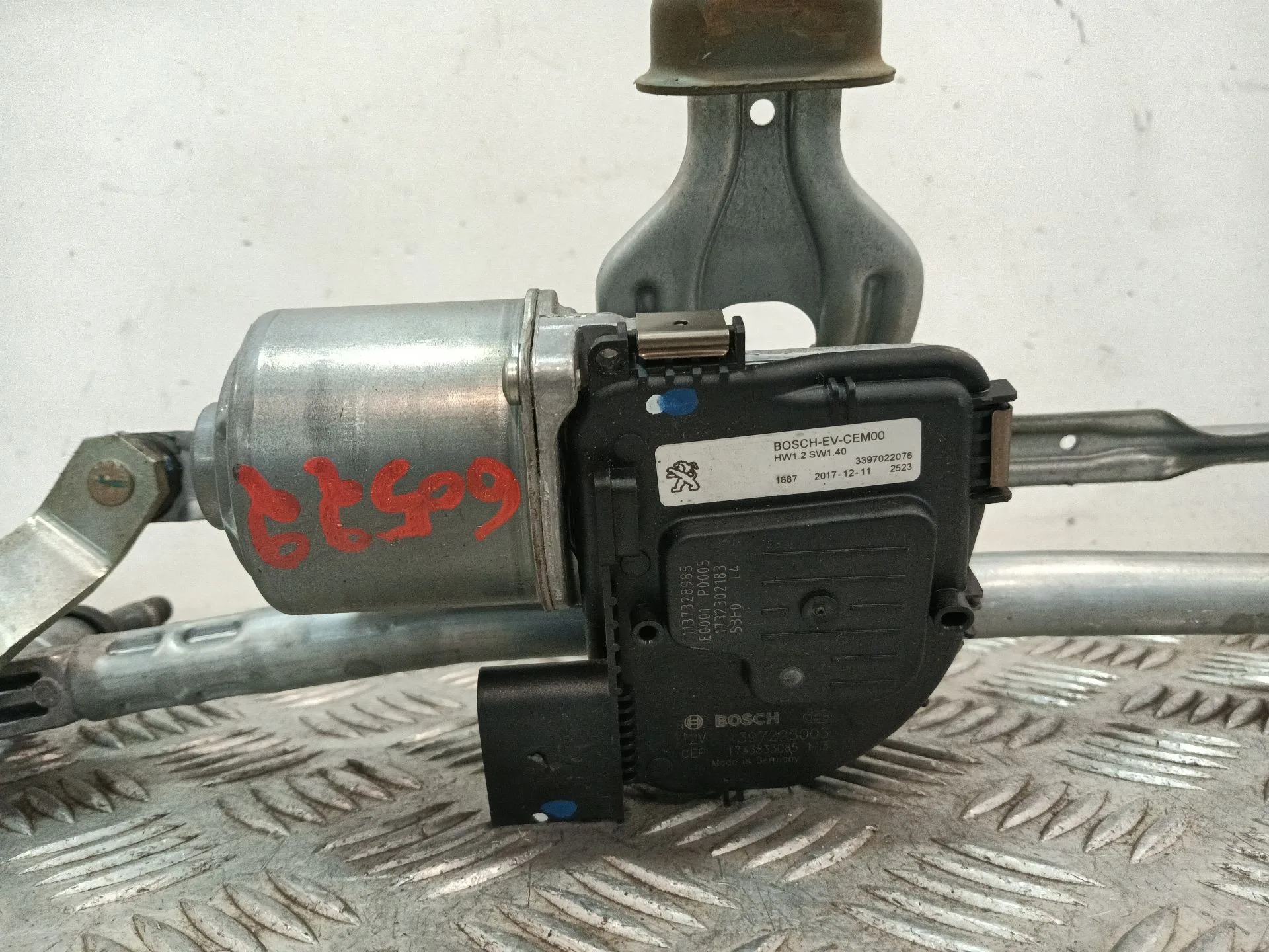 Motor Limpia Delantero para Peugeot 3008 Ii Suv (Mc_, Mr_, Mj_, M4_)