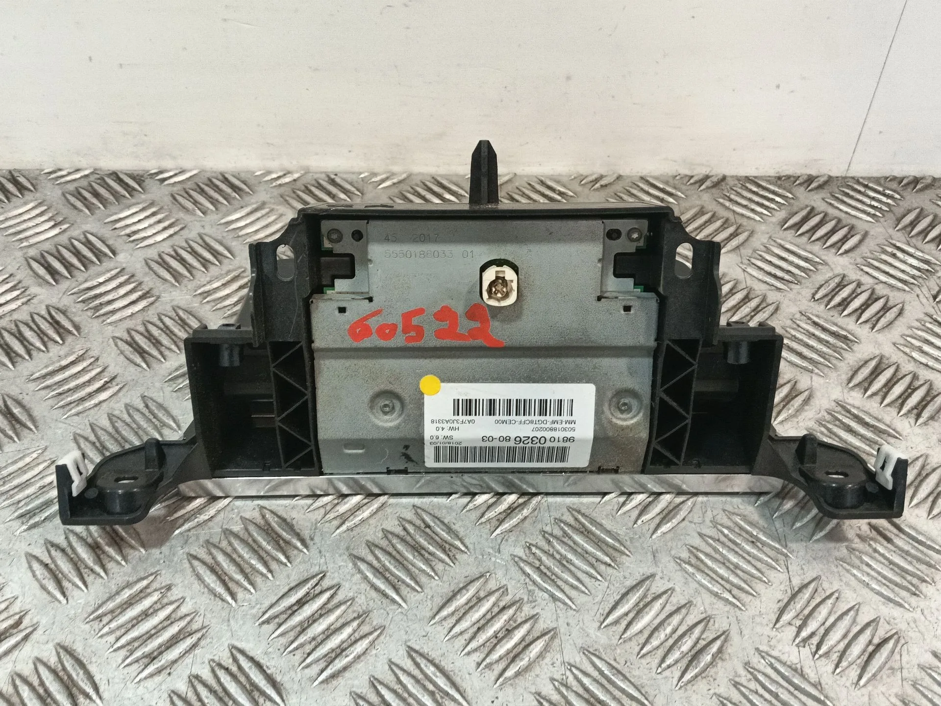 Pantalla / Mando Multifuncion para Peugeot 3008 Ii Suv (Mc_, Mr_, Mj_, M4_)