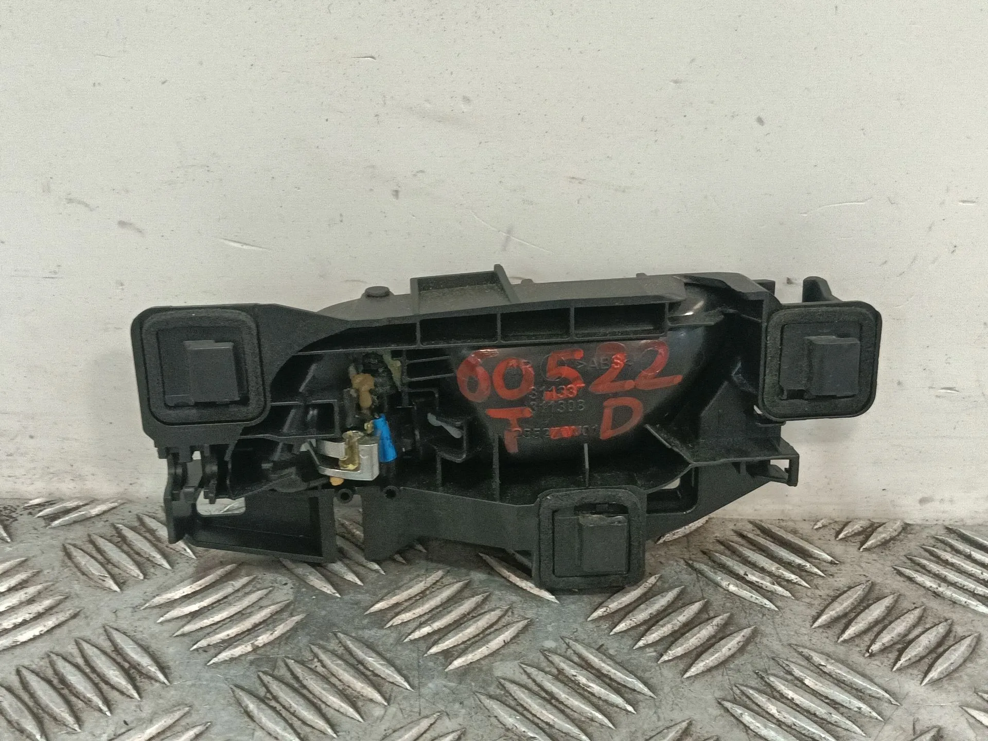 Maneta Interior Trasera Derecha para Peugeot 3008 Ii Suv (Mc_, Mr_, Mj_, M4_)