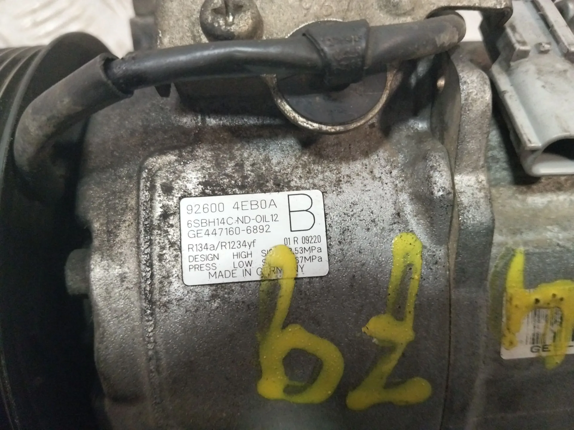 Compresor Aire Acondicionado para Nissan Qashqai Ii (J11, J11_)