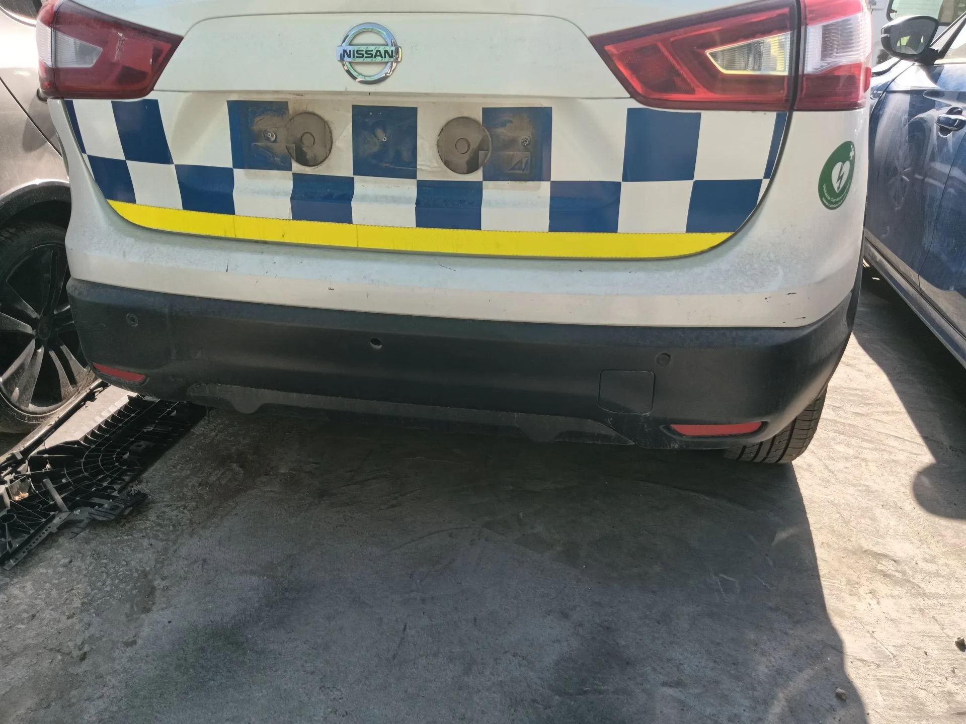 Refuerzo Paragolpes Trasero para Nissan Qashqai Ii (J11, J11_)