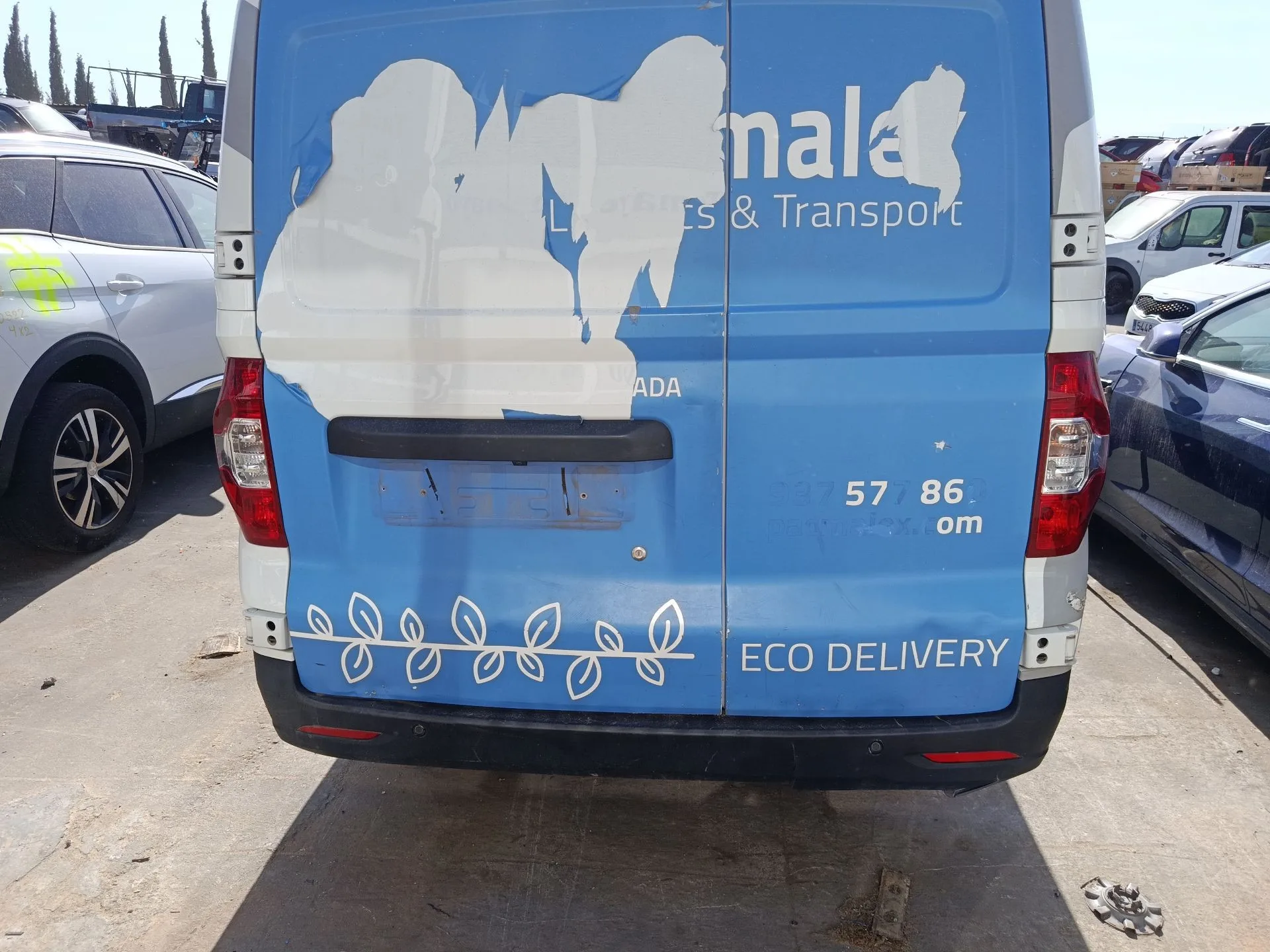 Amortiguador Trasero Izquierdo para Maxus Edeliver 3 Furgoneta
