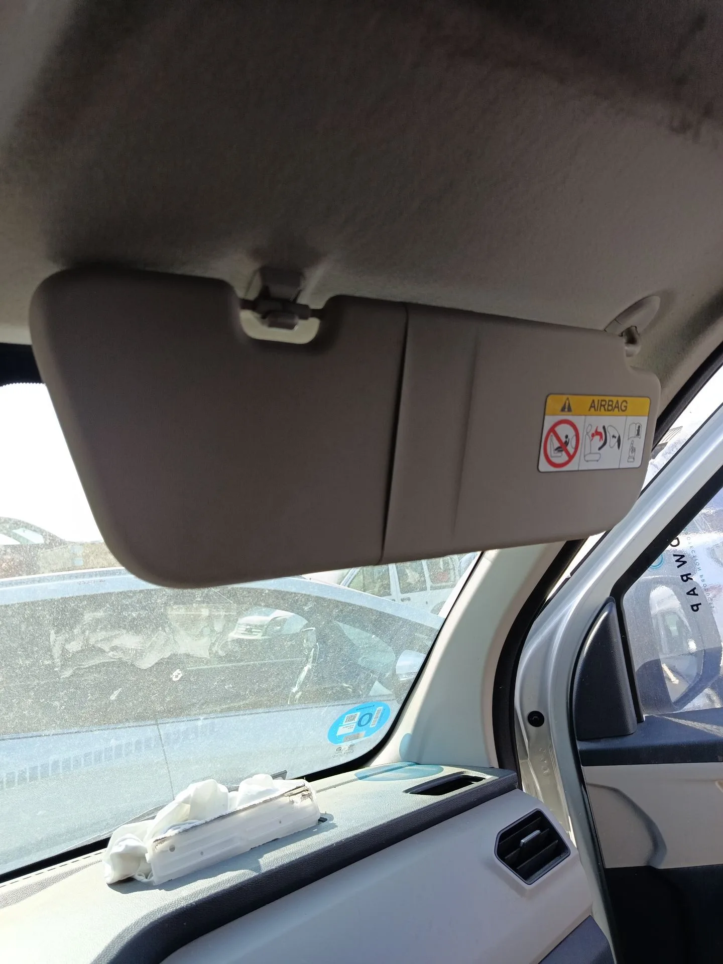 Parasol Derecho para Maxus Edeliver 3 Furgoneta