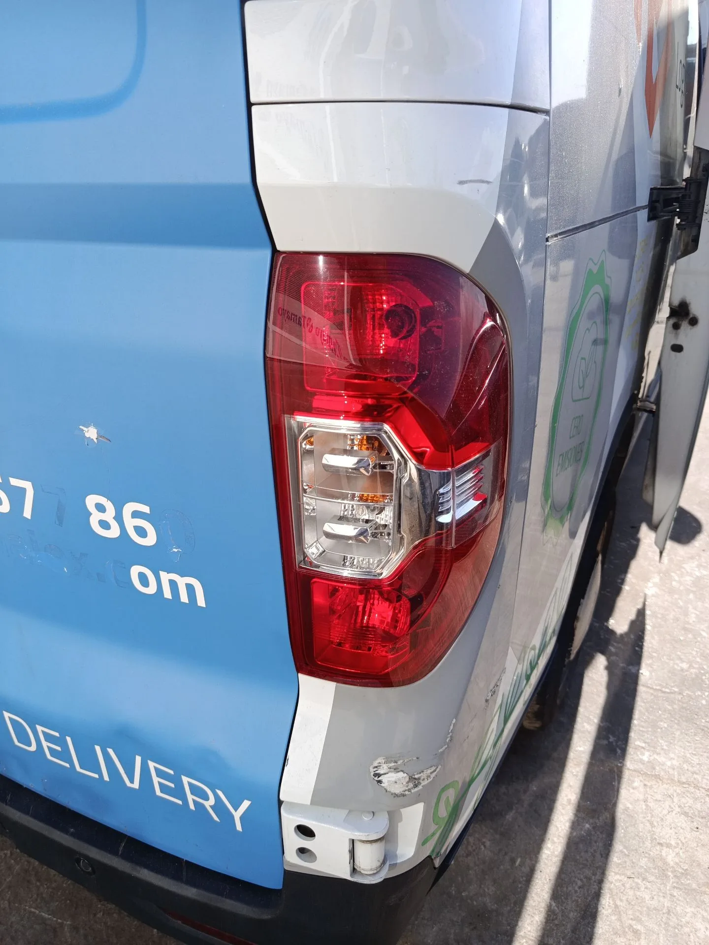 Piloto Trasero Derecho para Maxus Edeliver 3 Furgoneta