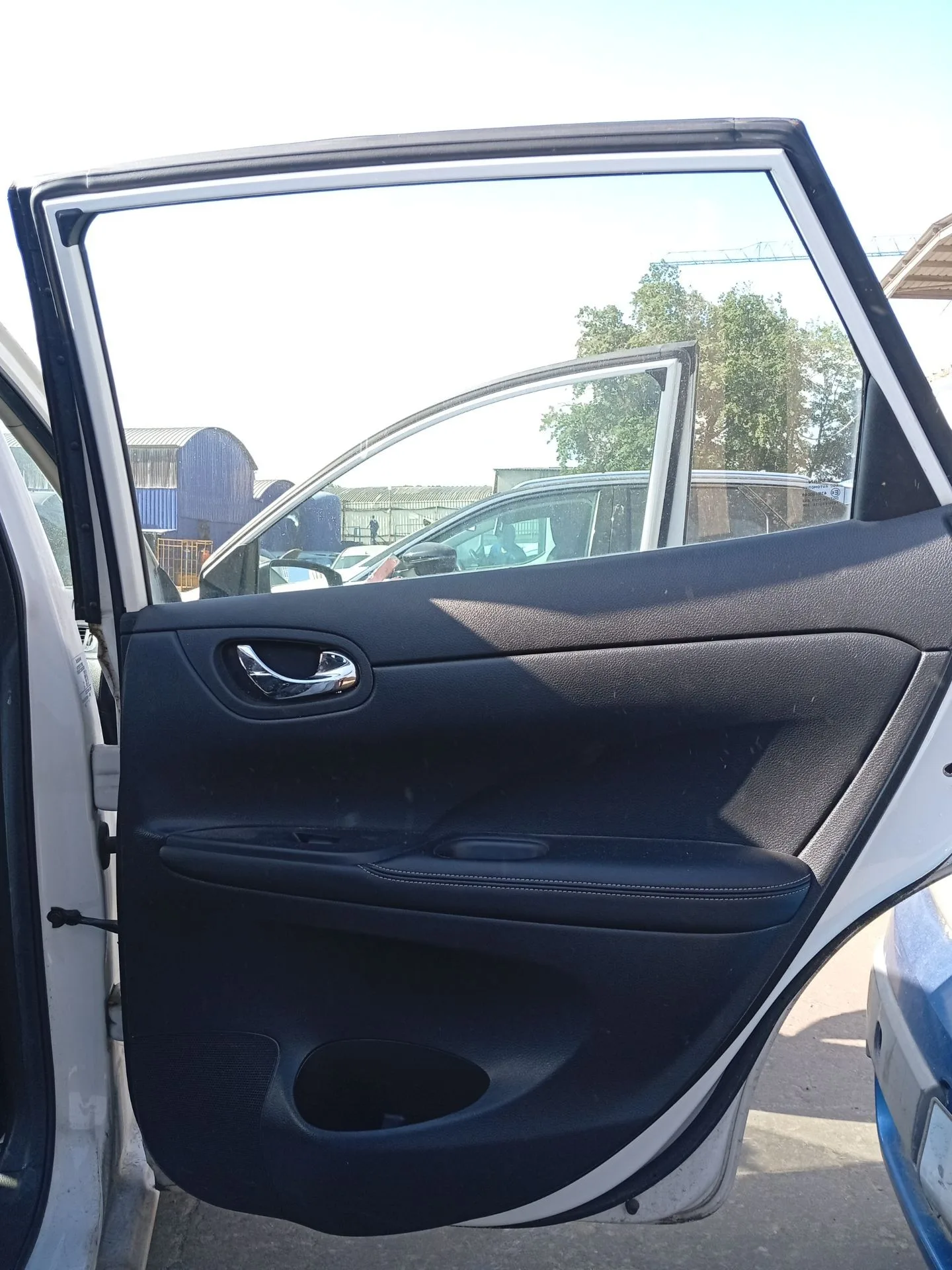 Elevalunas Trasero Derecho para Nissan Pulsar Hatchback (C13)
