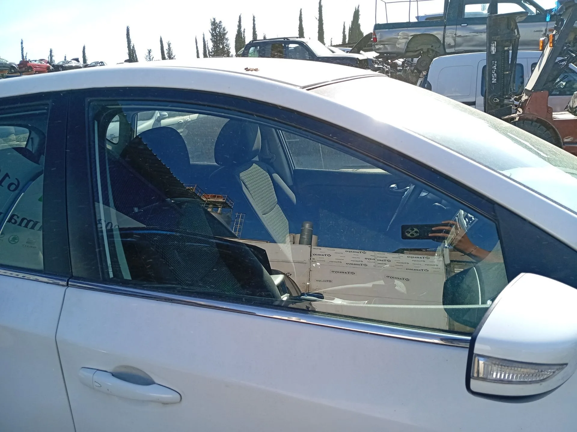 Luna Delantera Derecha para Nissan Pulsar Hatchback (C13)