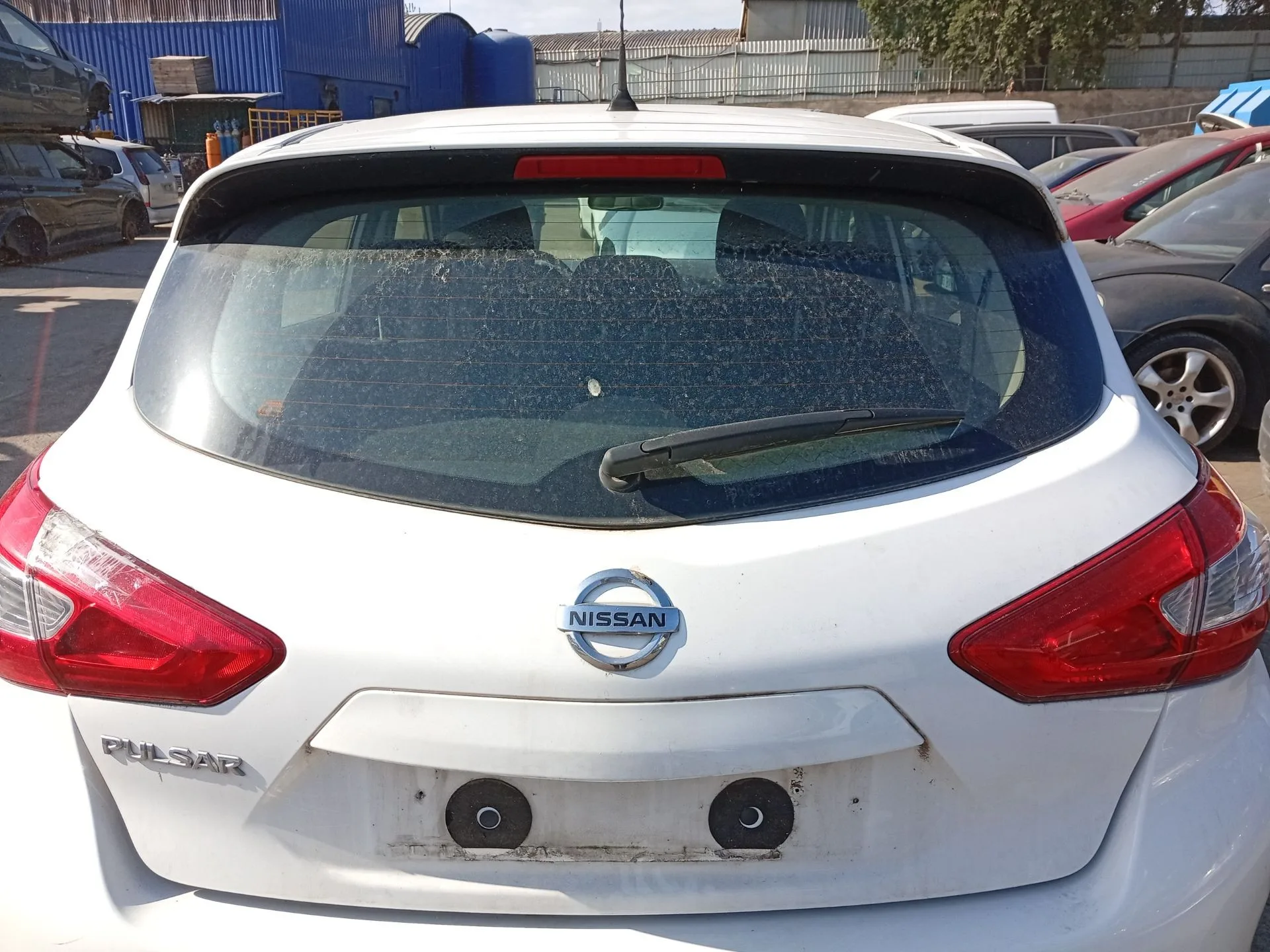 Motor Limpia Trasero para Nissan Pulsar Hatchback (C13)