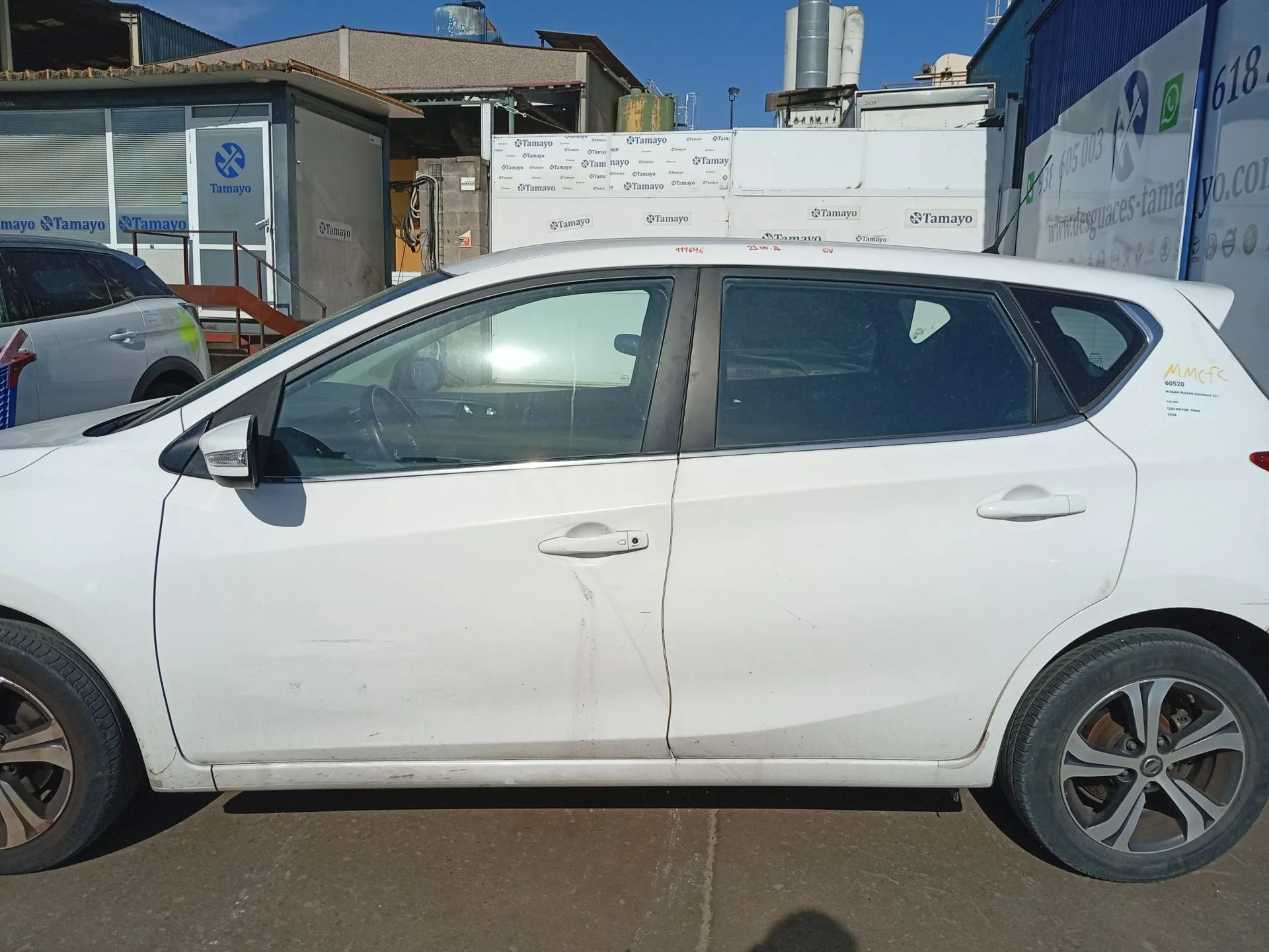 Puerta Delantera Izquierda para Nissan Pulsar Hatchback (C13)